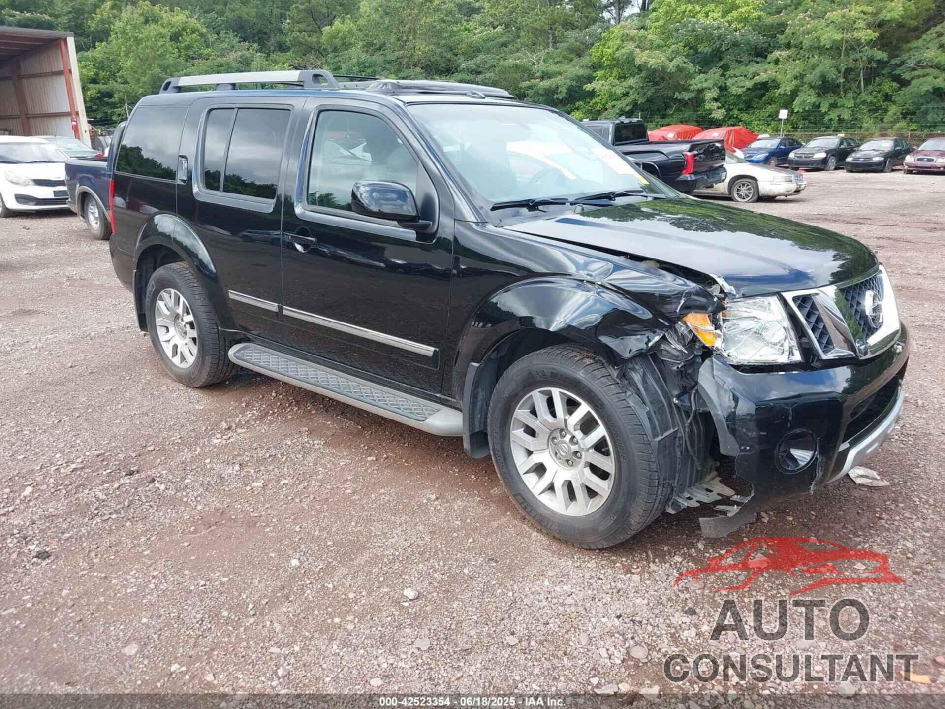 NISSAN PATHFINDER 2012 - 5N1AR1NN6CC633279