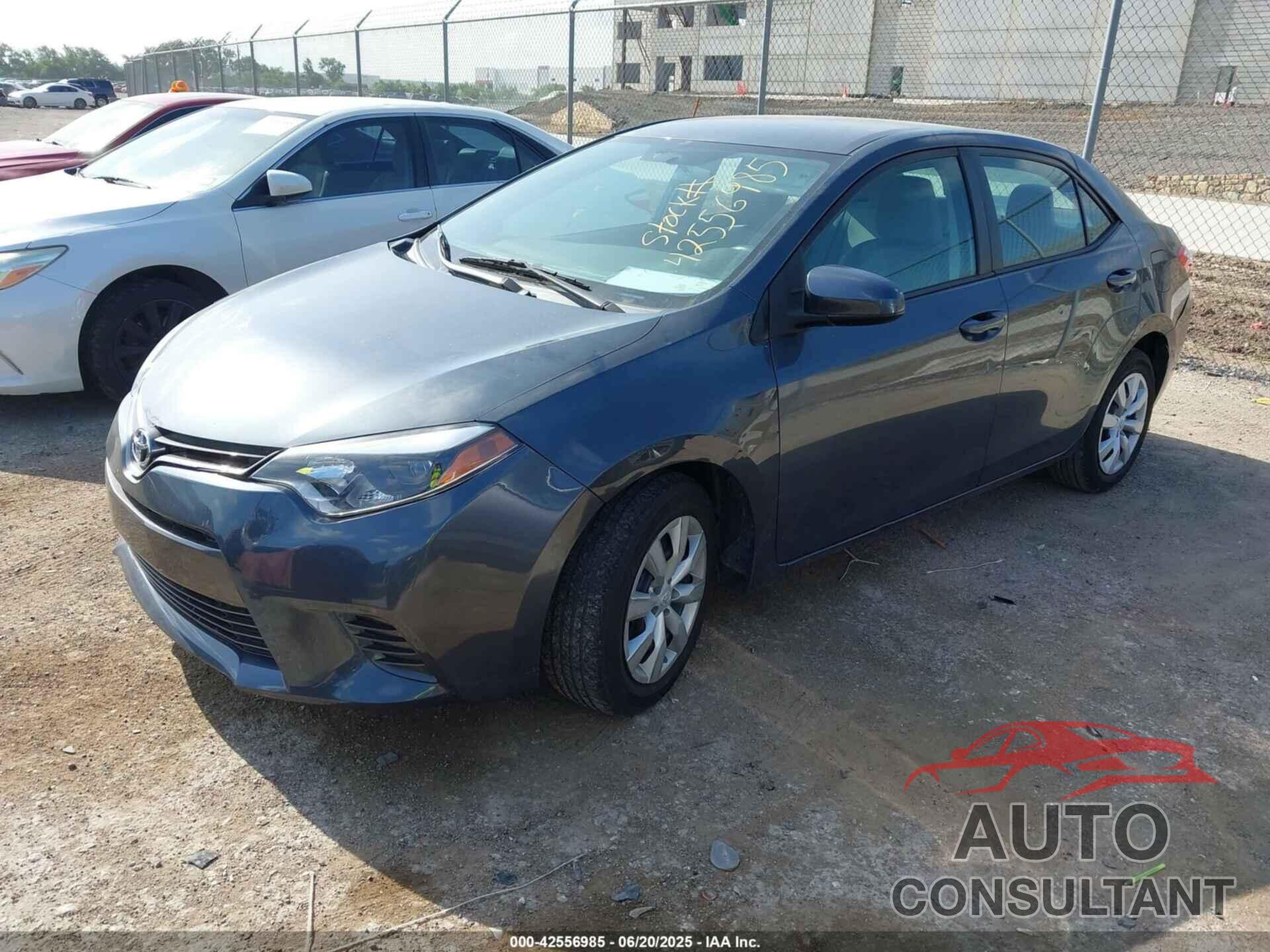 TOYOTA COROLLA 2016 - 5YFBURHE1GP411067