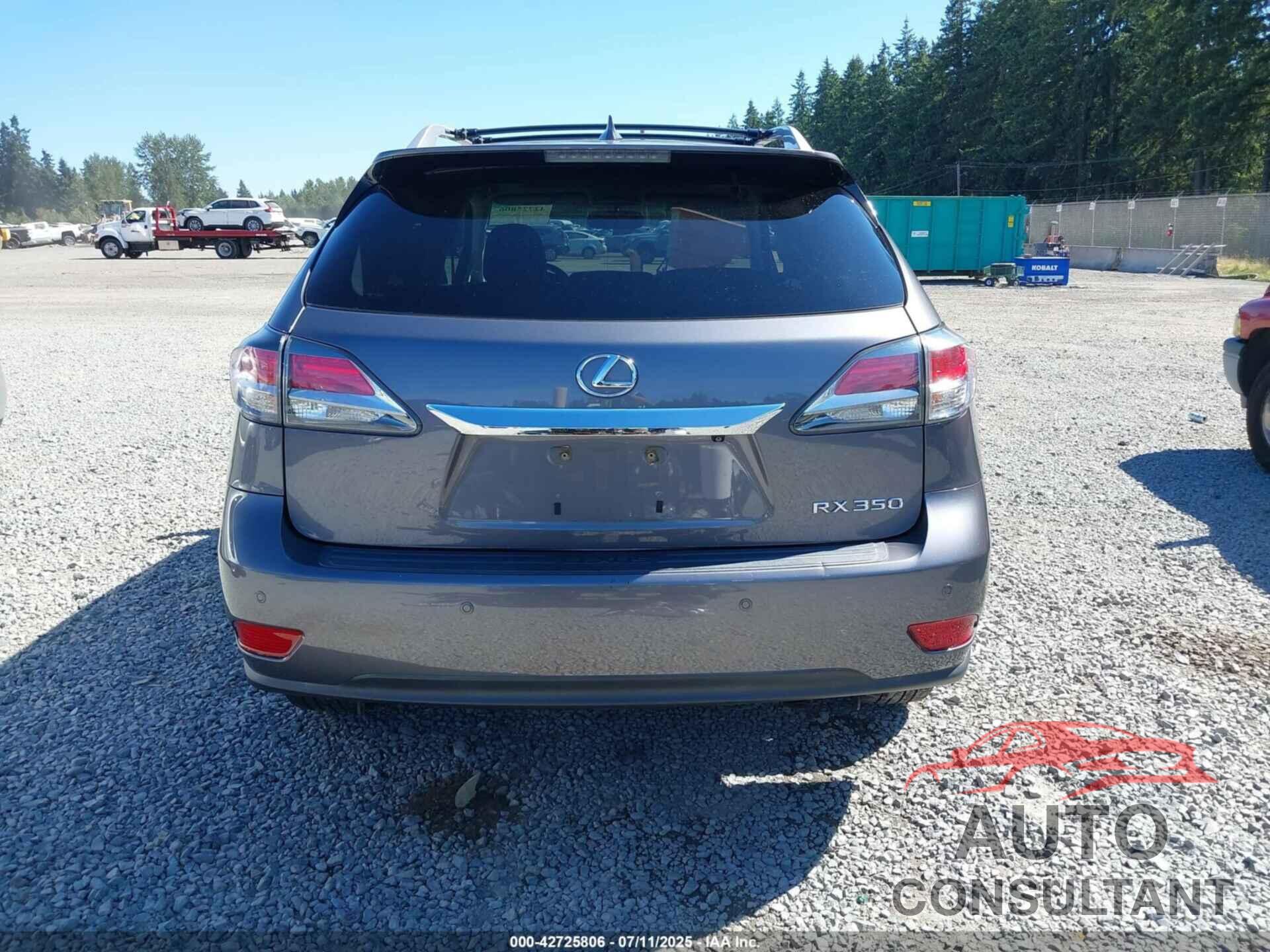LEXUS RX 350 2015 - 2T2BK1BA0FC306074