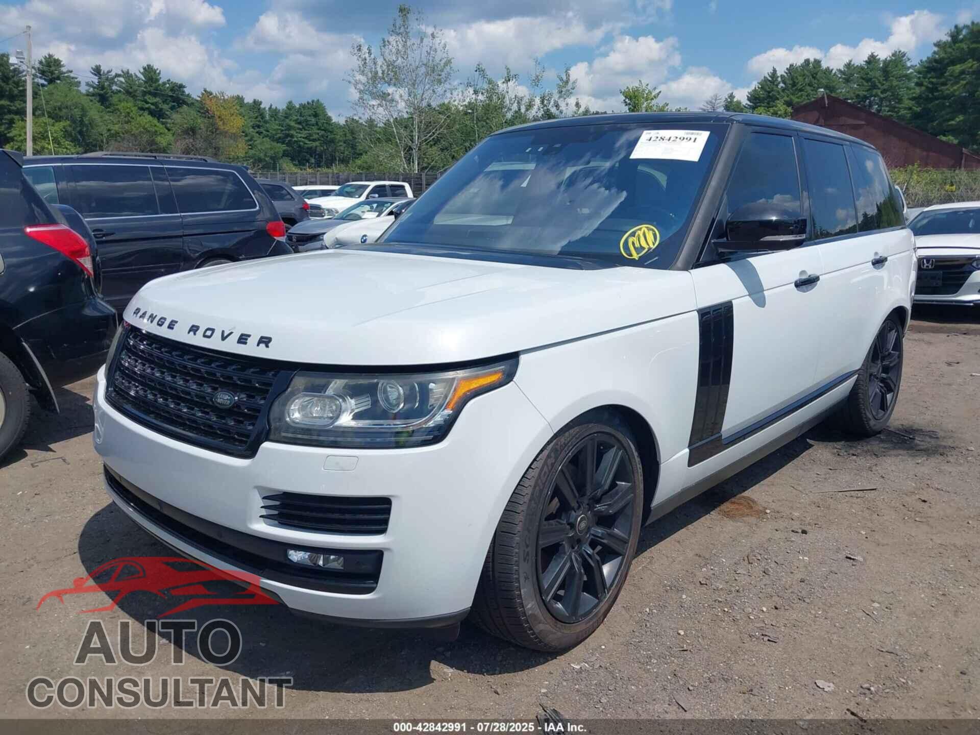 LAND ROVER RANGE ROVER 2016 - SALGS2KF4GA261005