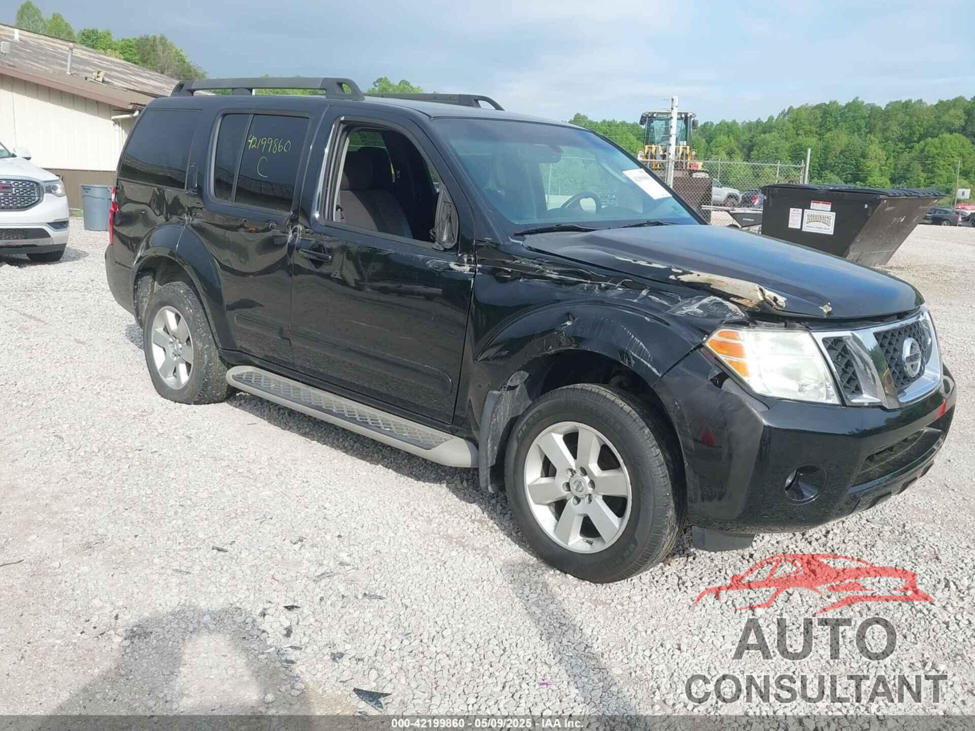 NISSAN PATHFINDER 2012 - 5N1AR1NBXCC615468
