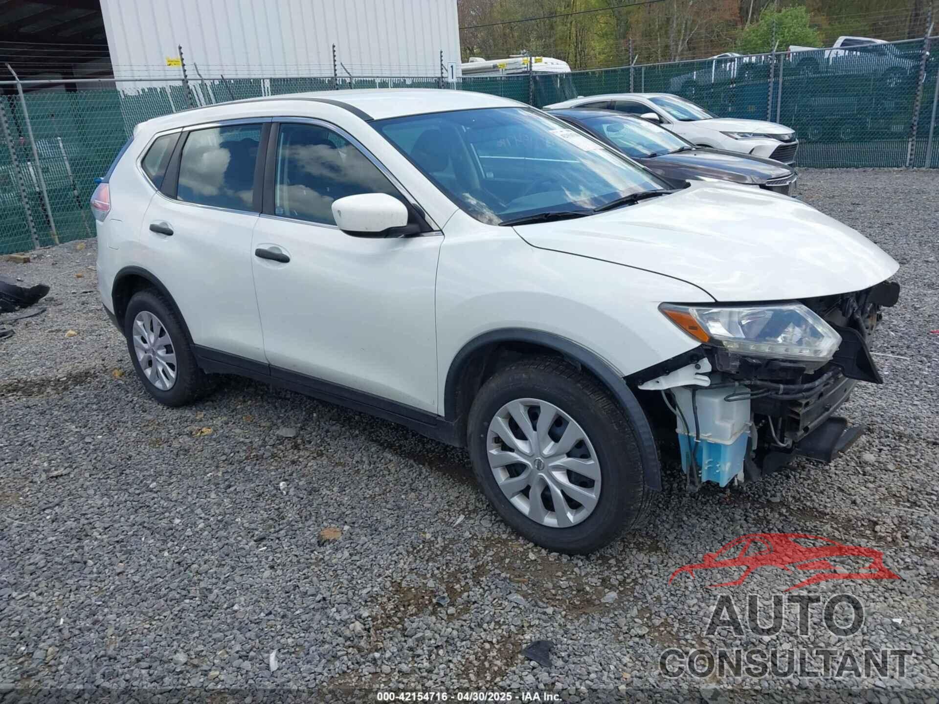 NISSAN ROGUE 2016 - KNMAT2MV3GP737837