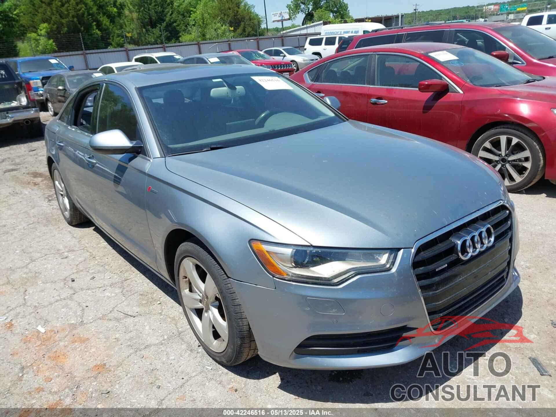 AUDI A6 2012 - WAUGGAFC6CN145887
