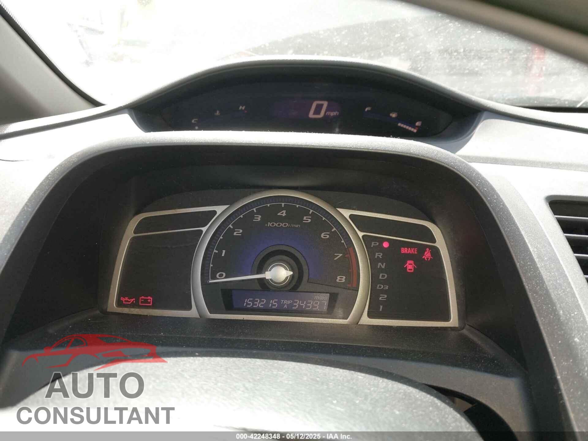 HONDA CIVIC 2010 - 2HGFA1F54AH305368