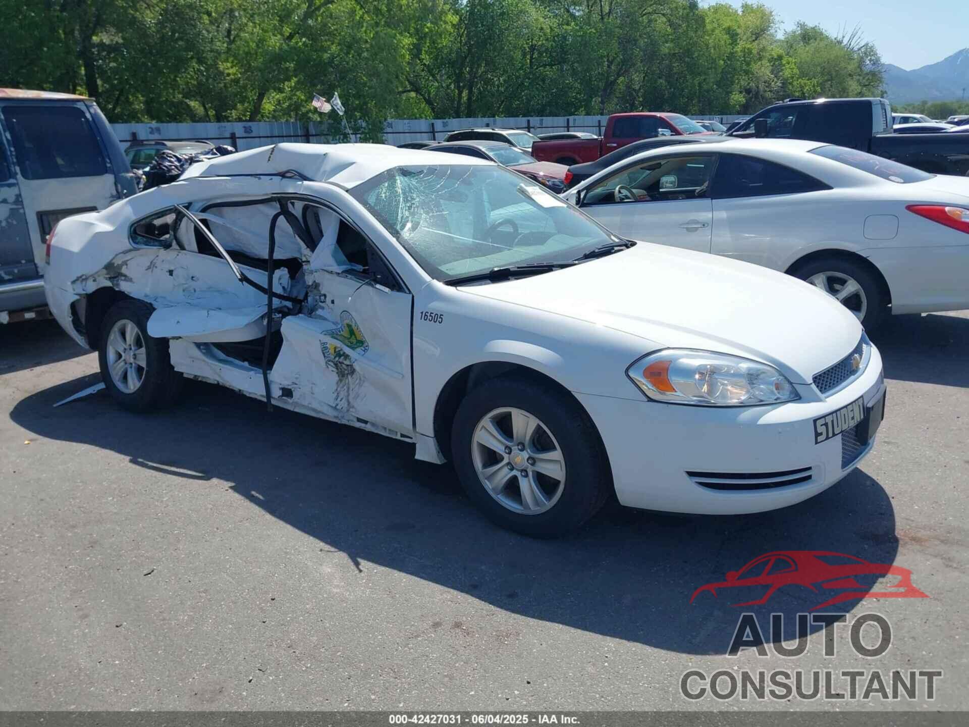 CHEVROLET IMPALA LIMITED 2016 - 2G1WA5E31G1139570