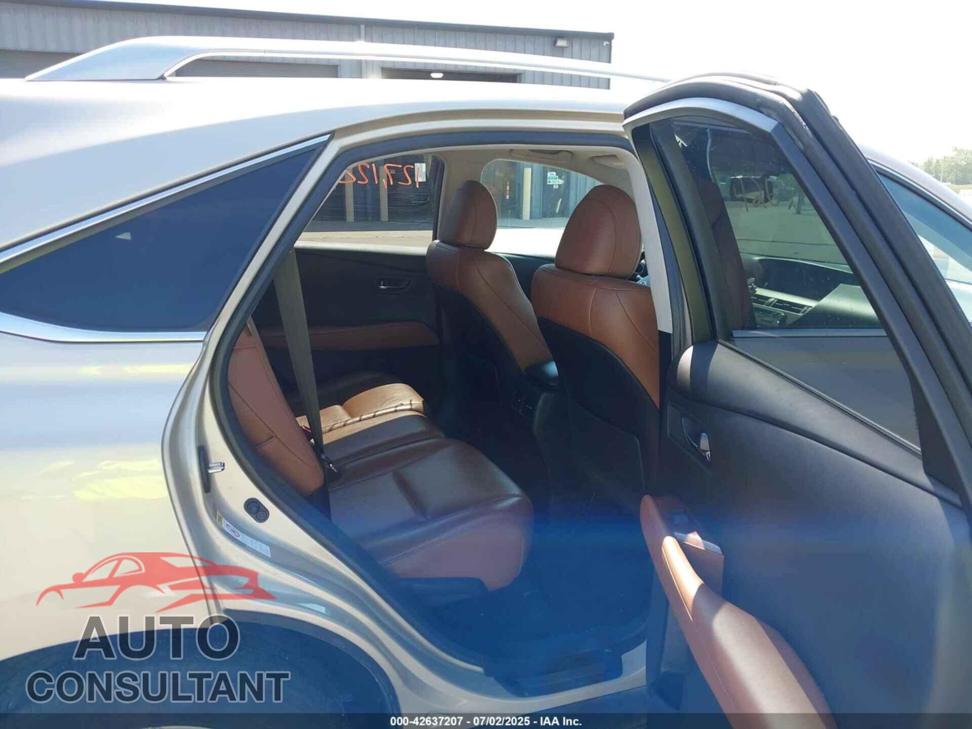 LEXUS RX 350 2013 - 2T2BK1BA1DC160894
