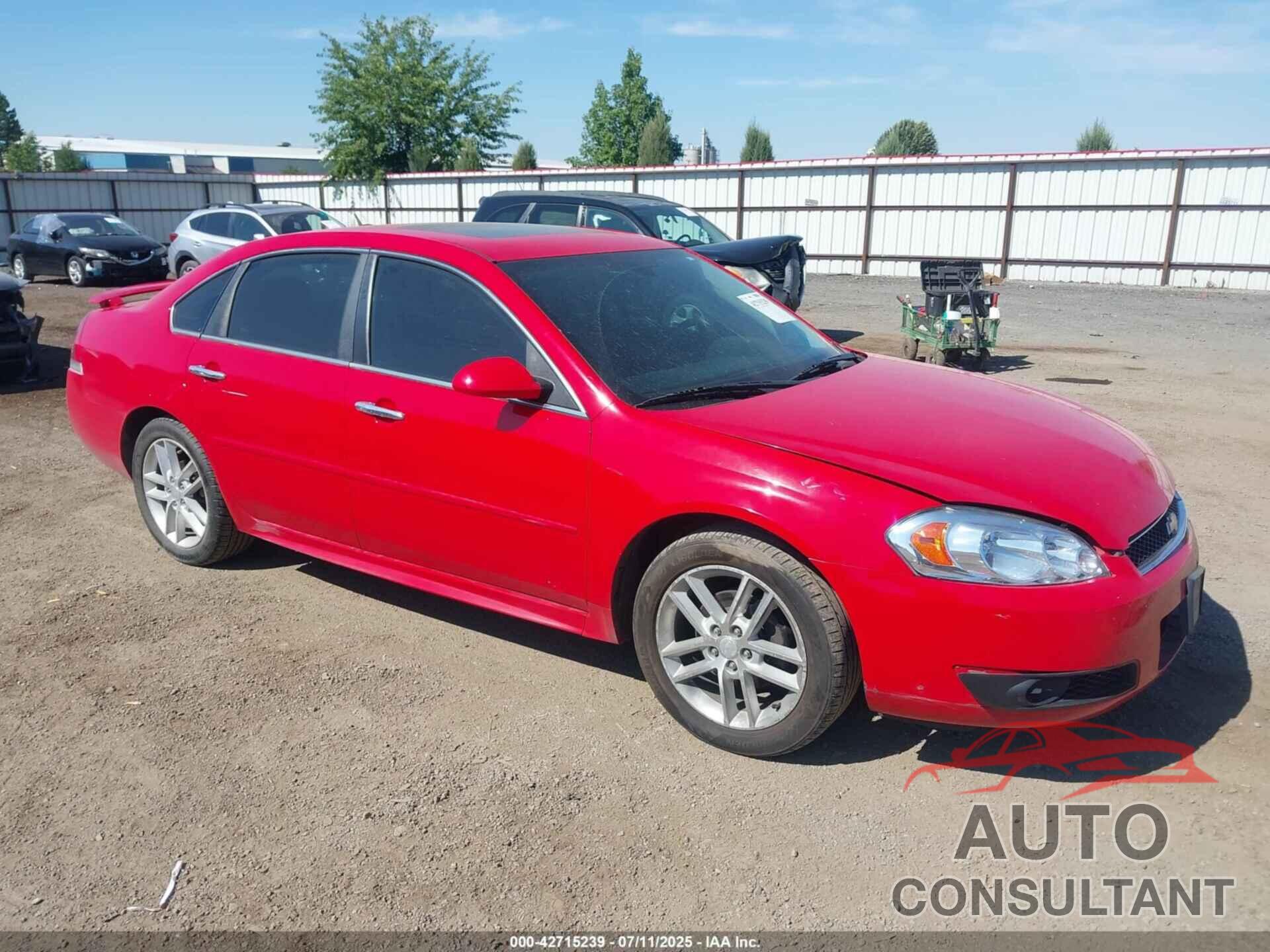 CHEVROLET IMPALA 2013 - 2G1WC5E30D1234479