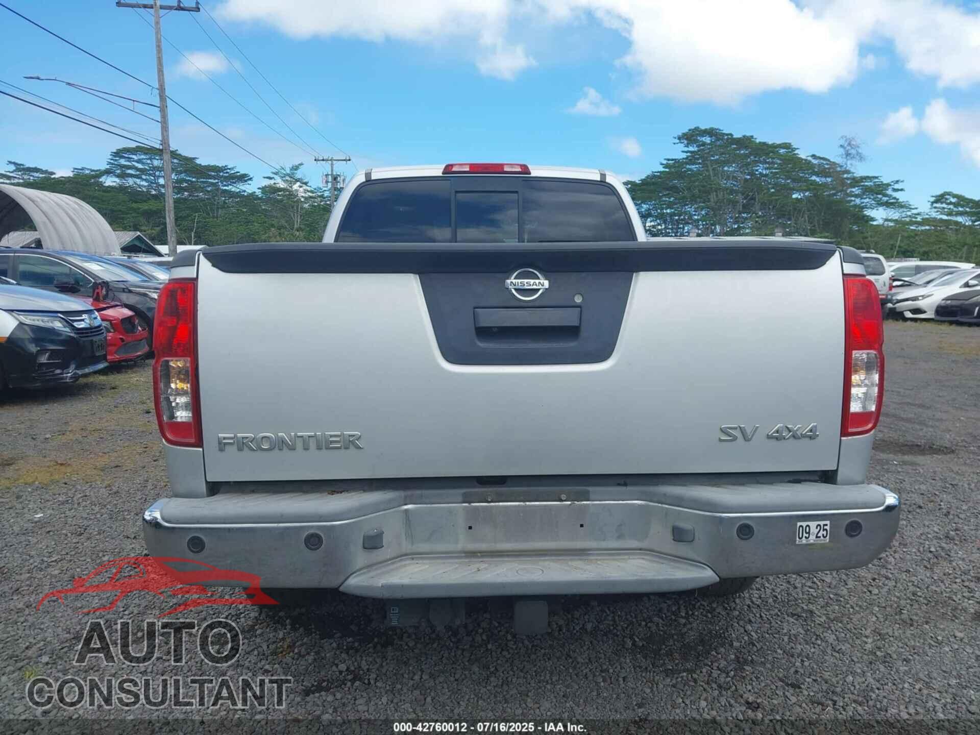 NISSAN FRONTIER 2014 - 1N6AD0FV2EN765617