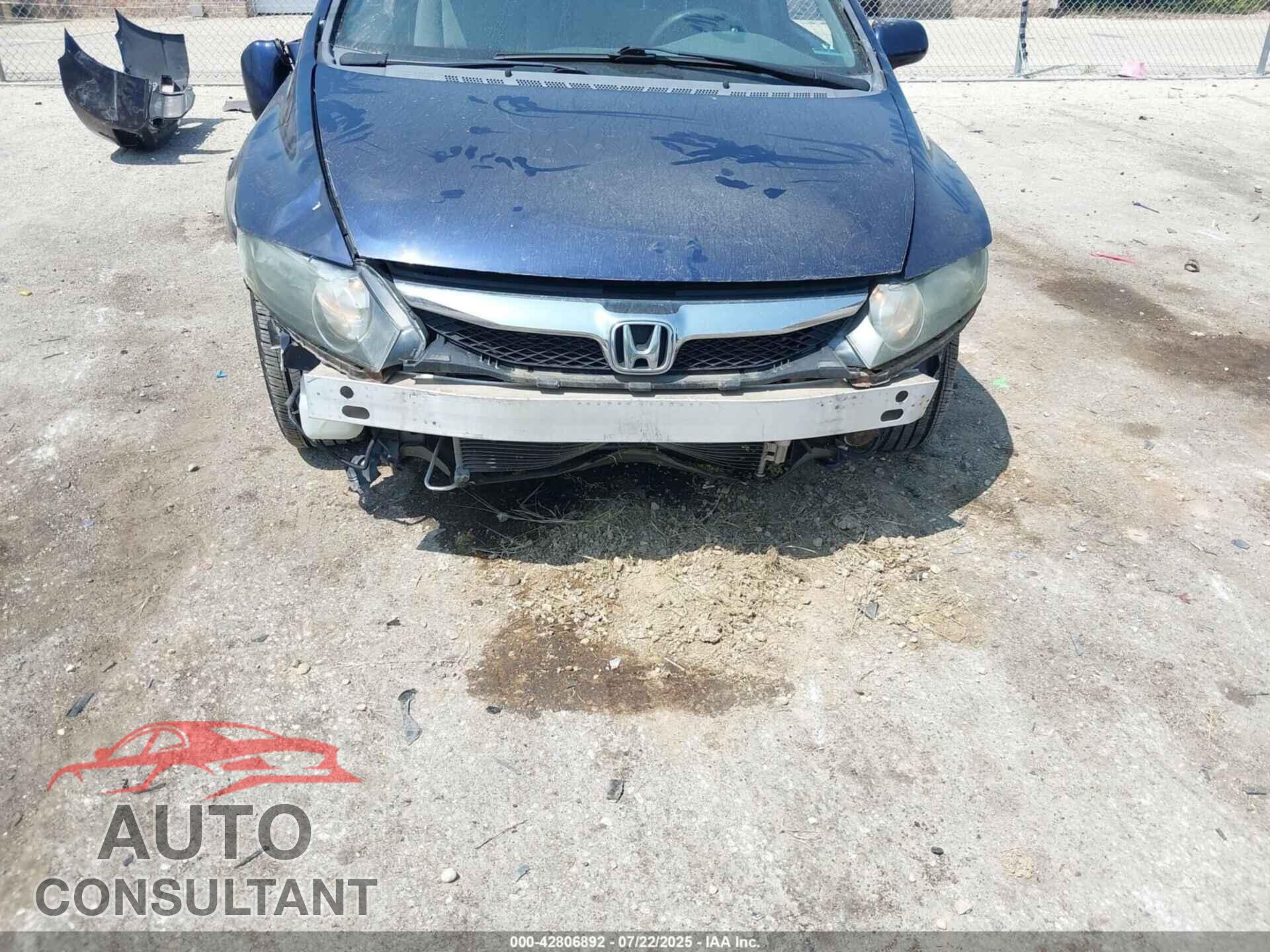 HONDA CIVIC 2010 - 19XFA1F83AE039894