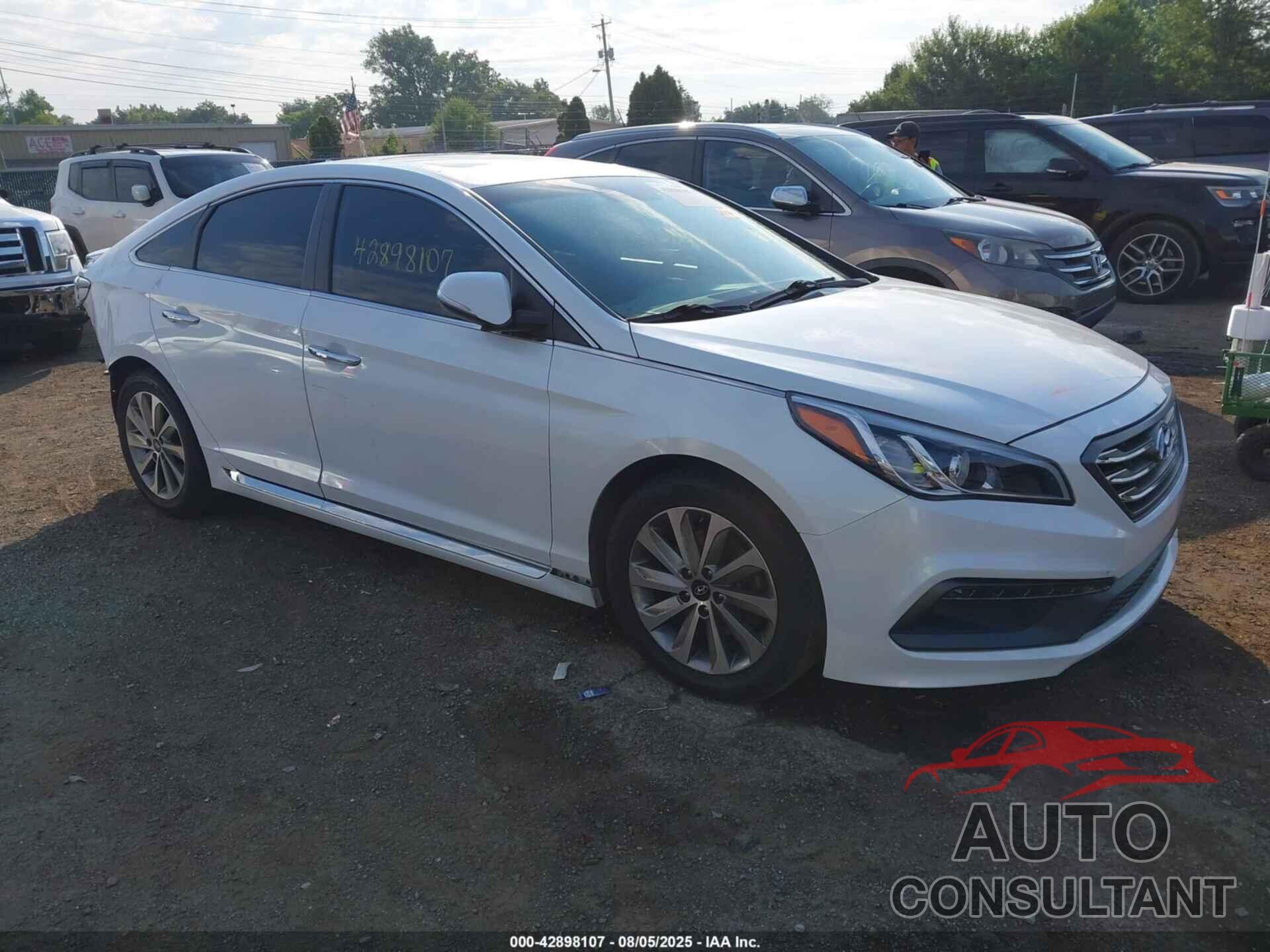 HYUNDAI SONATA 2017 - 5NPE34AFXHH460319
