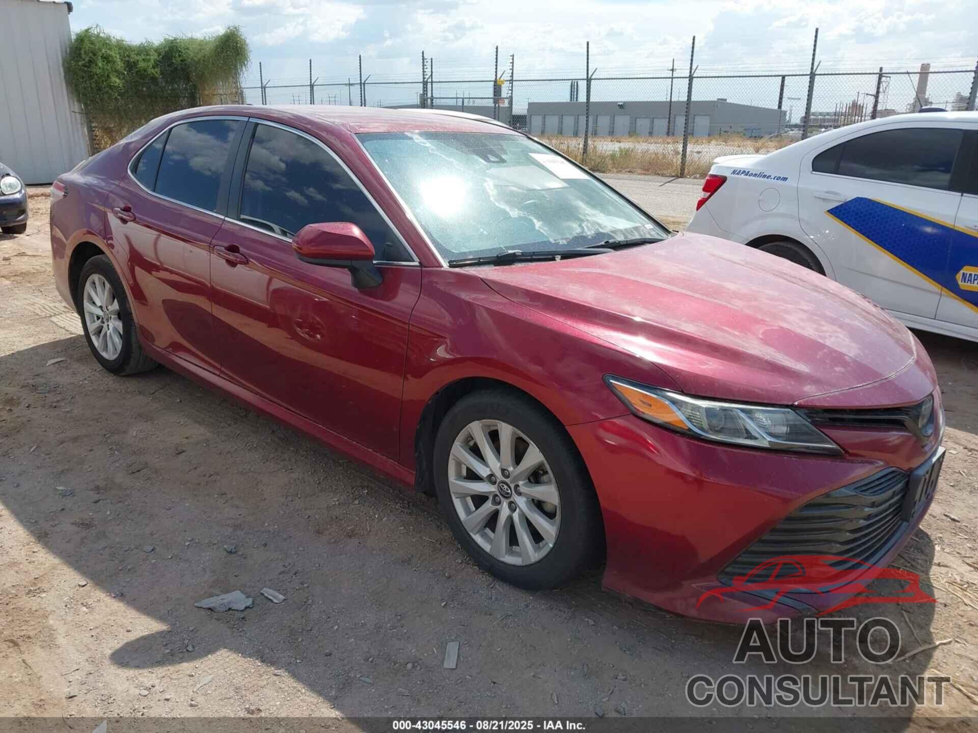 TOYOTA CAMRY 2019 - 4T1B11HK6KU776111