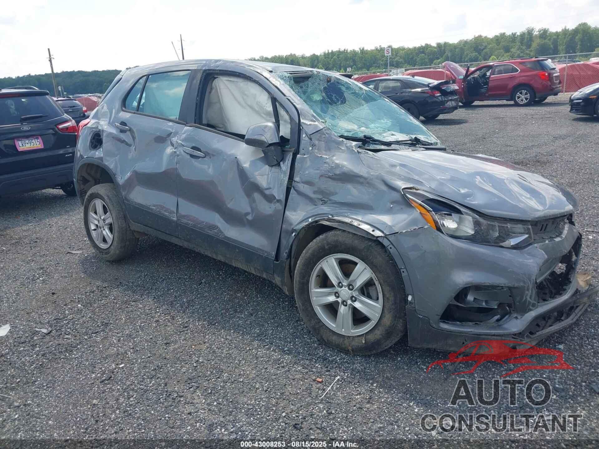 CHEVROLET TRAX 2020 - 3GNCJNSB6LL151347