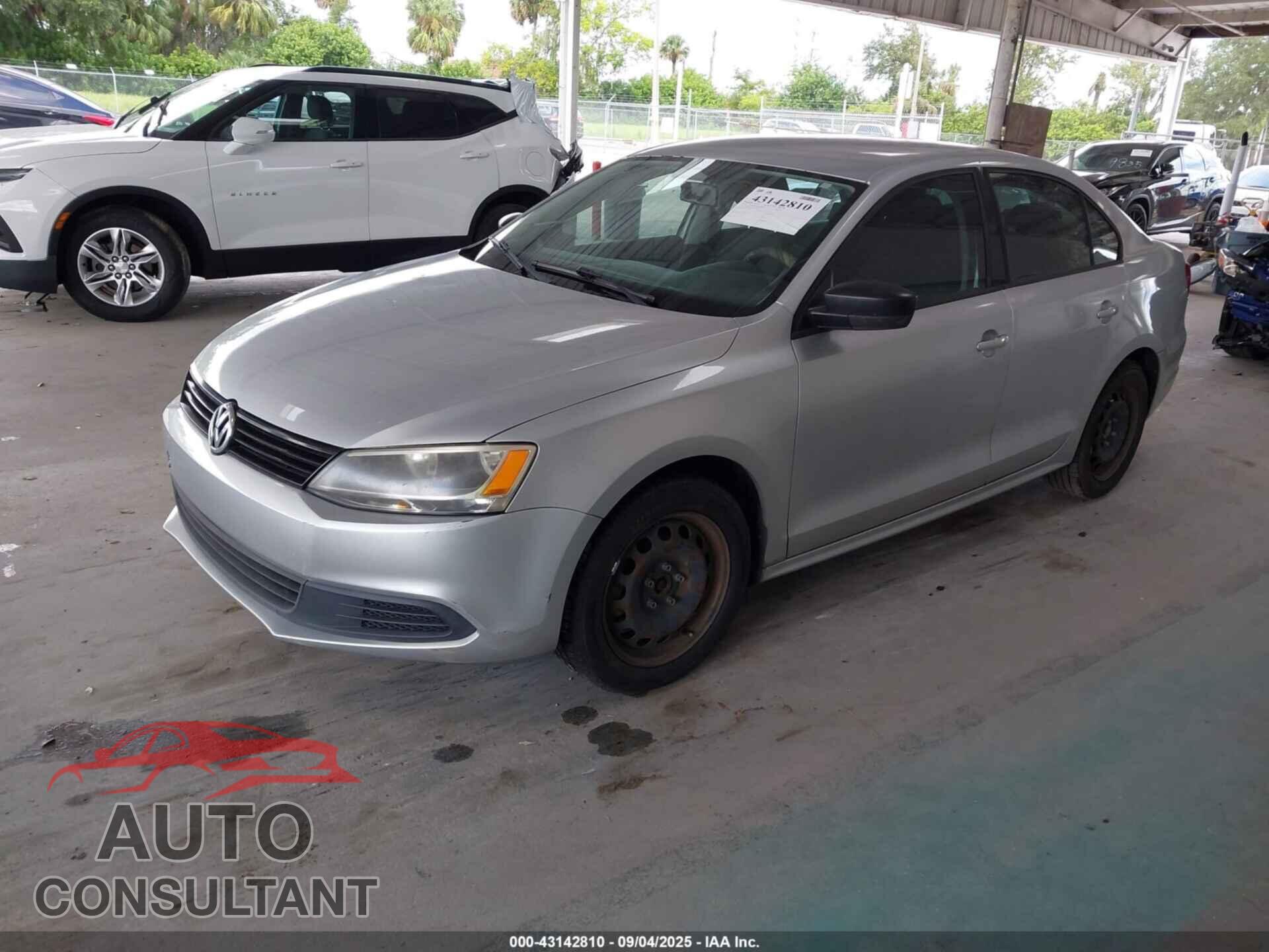 VOLKSWAGEN JETTA 2012 - 3VW2K7AJ3CM342575