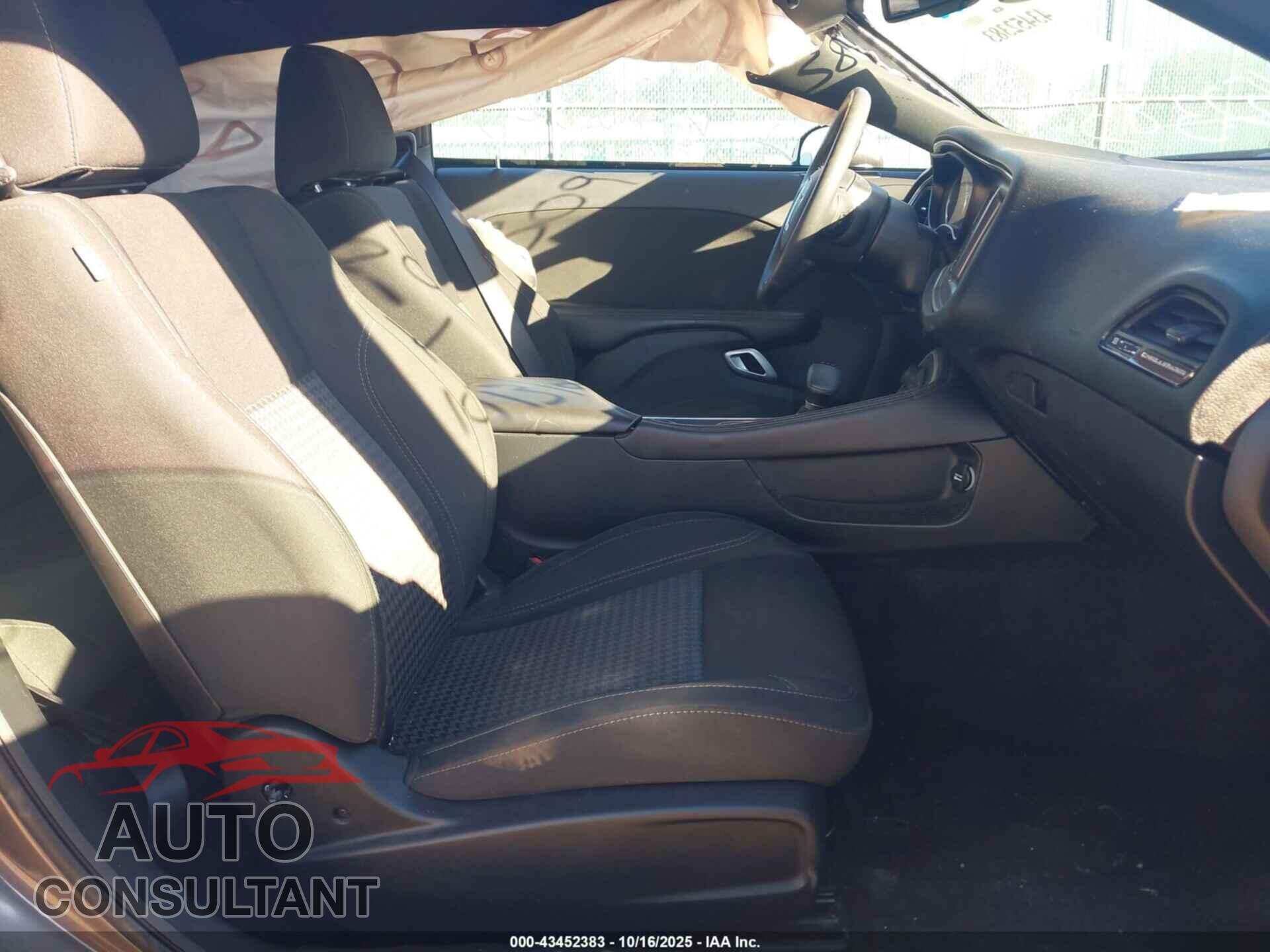 DODGE CHALLENGER 2016 - 2C3CDZAG6GH309385