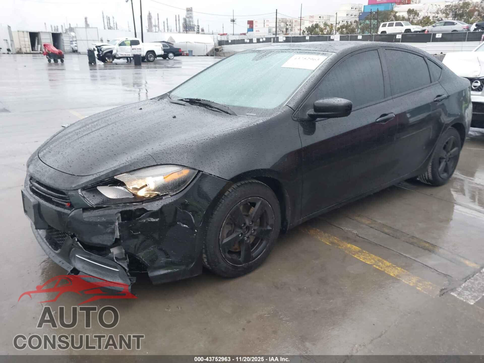 DODGE DART 2015 - 1C3CDFBB6FD119051