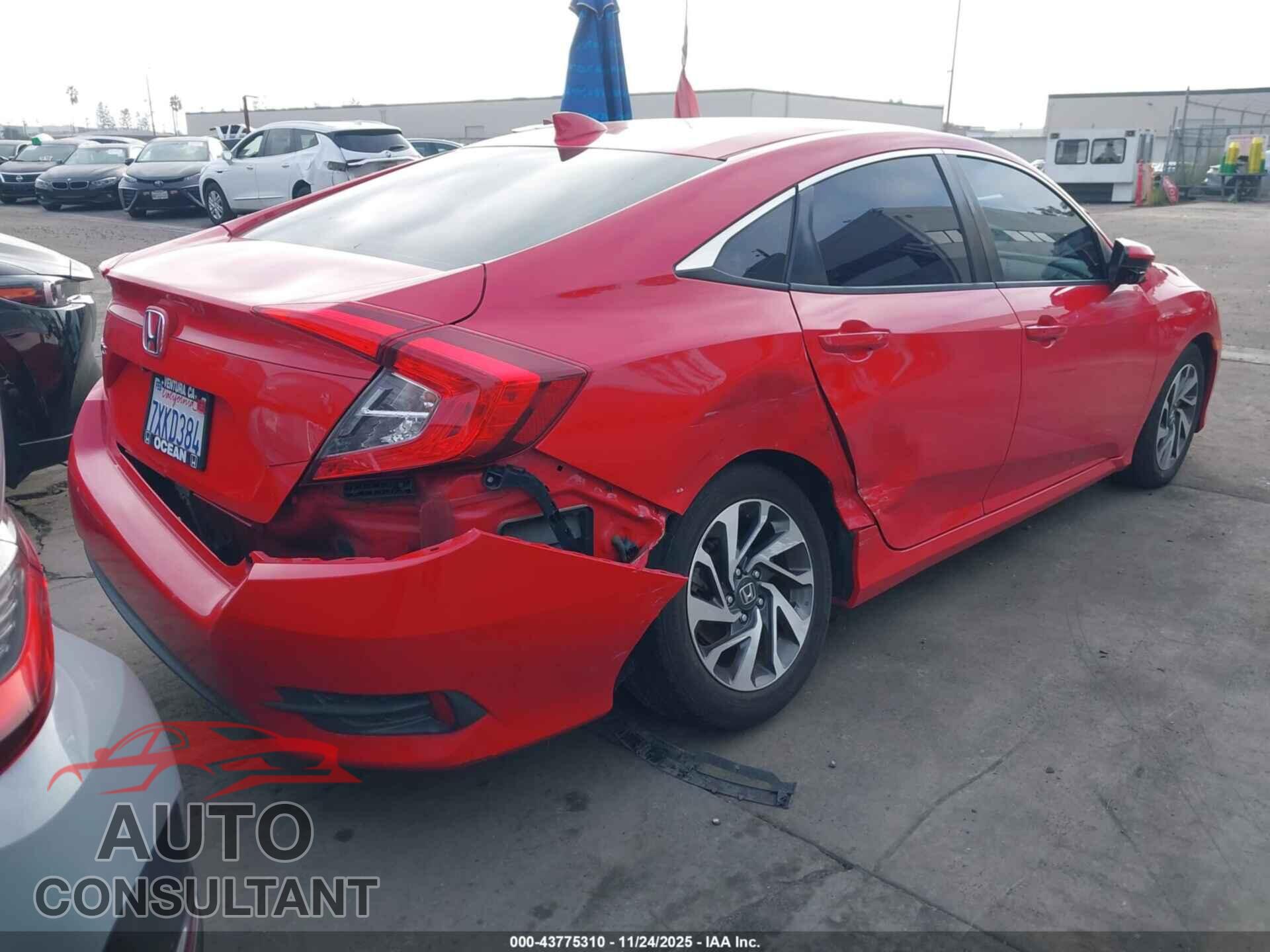 HONDA CIVIC 2017 - 2HGFC2F75HH511018