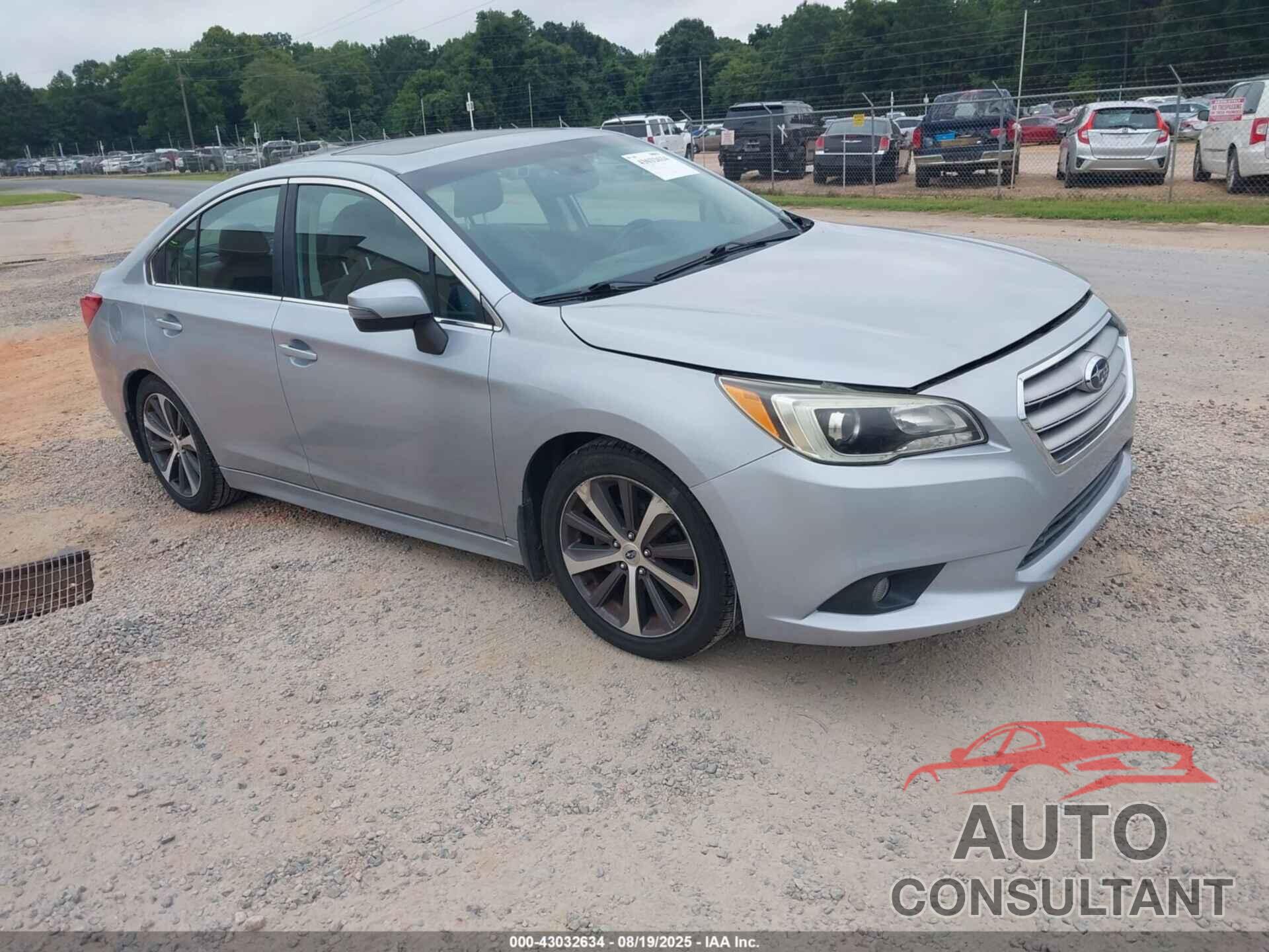 SUBARU LEGACY 2015 - 4S3BNBN65F3024210