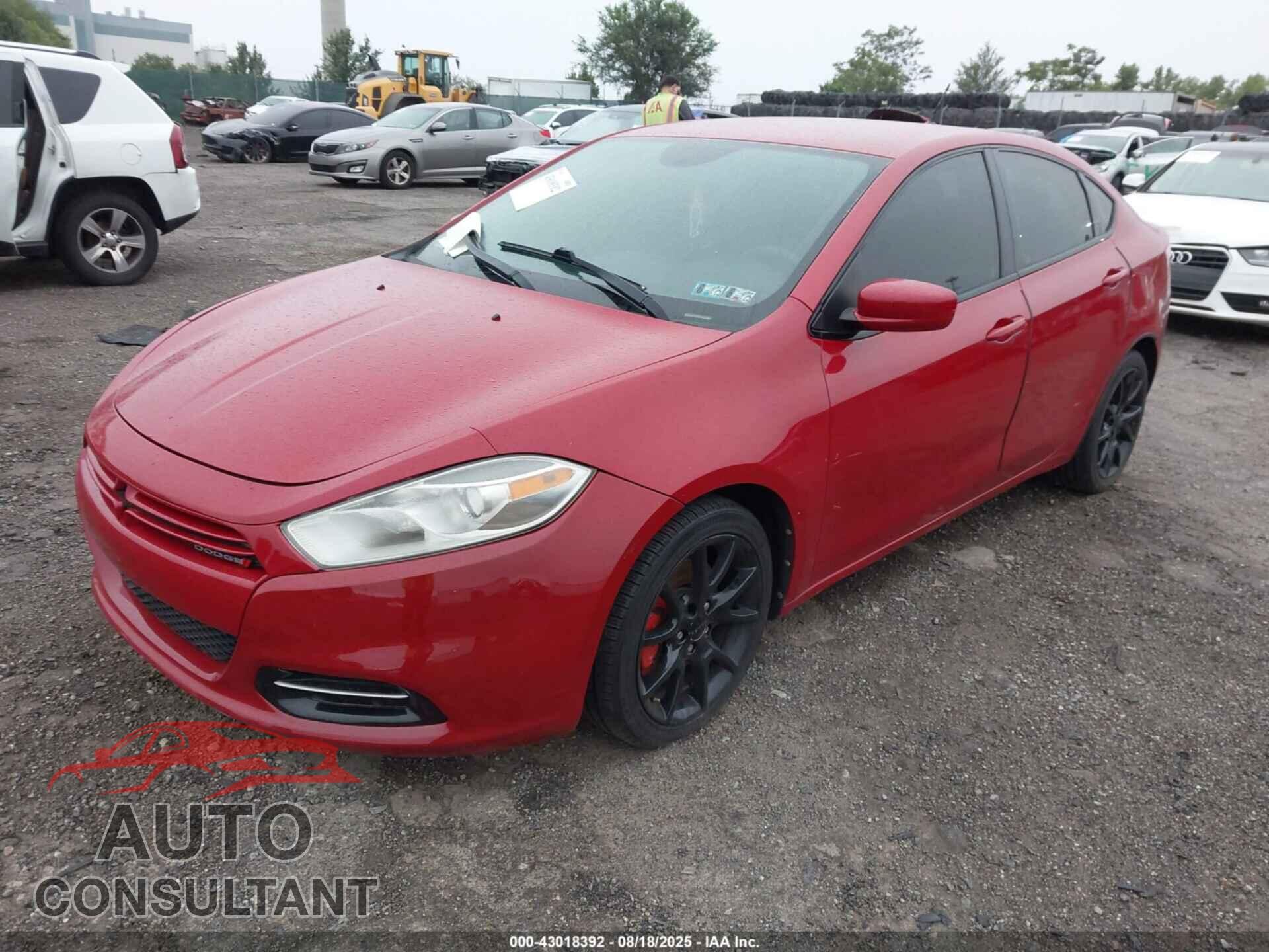 DODGE DART 2013 - 1C3CDFBA1DD105191
