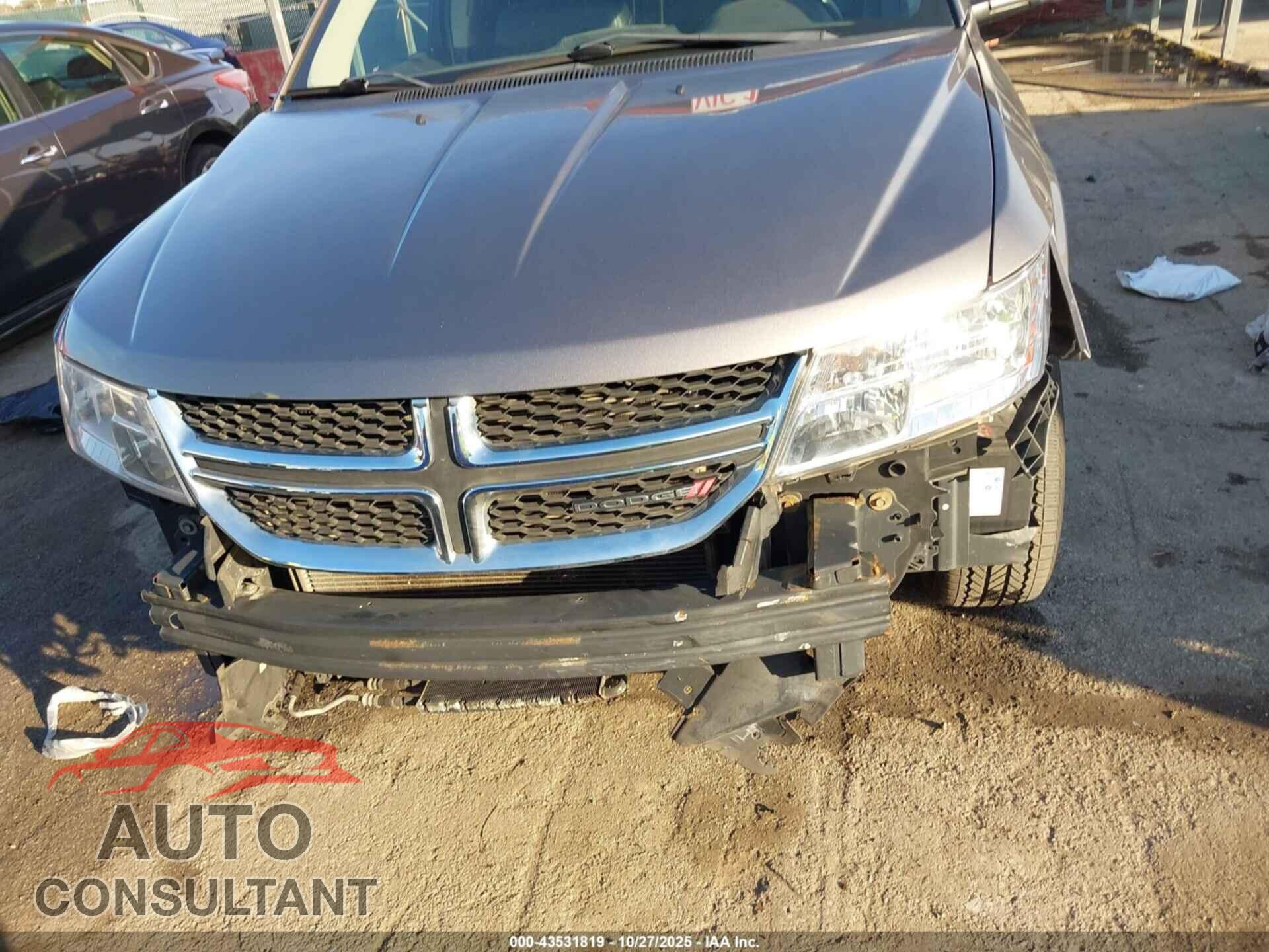 DODGE JOURNEY 2012 - 3C4PDCDG6CT165263