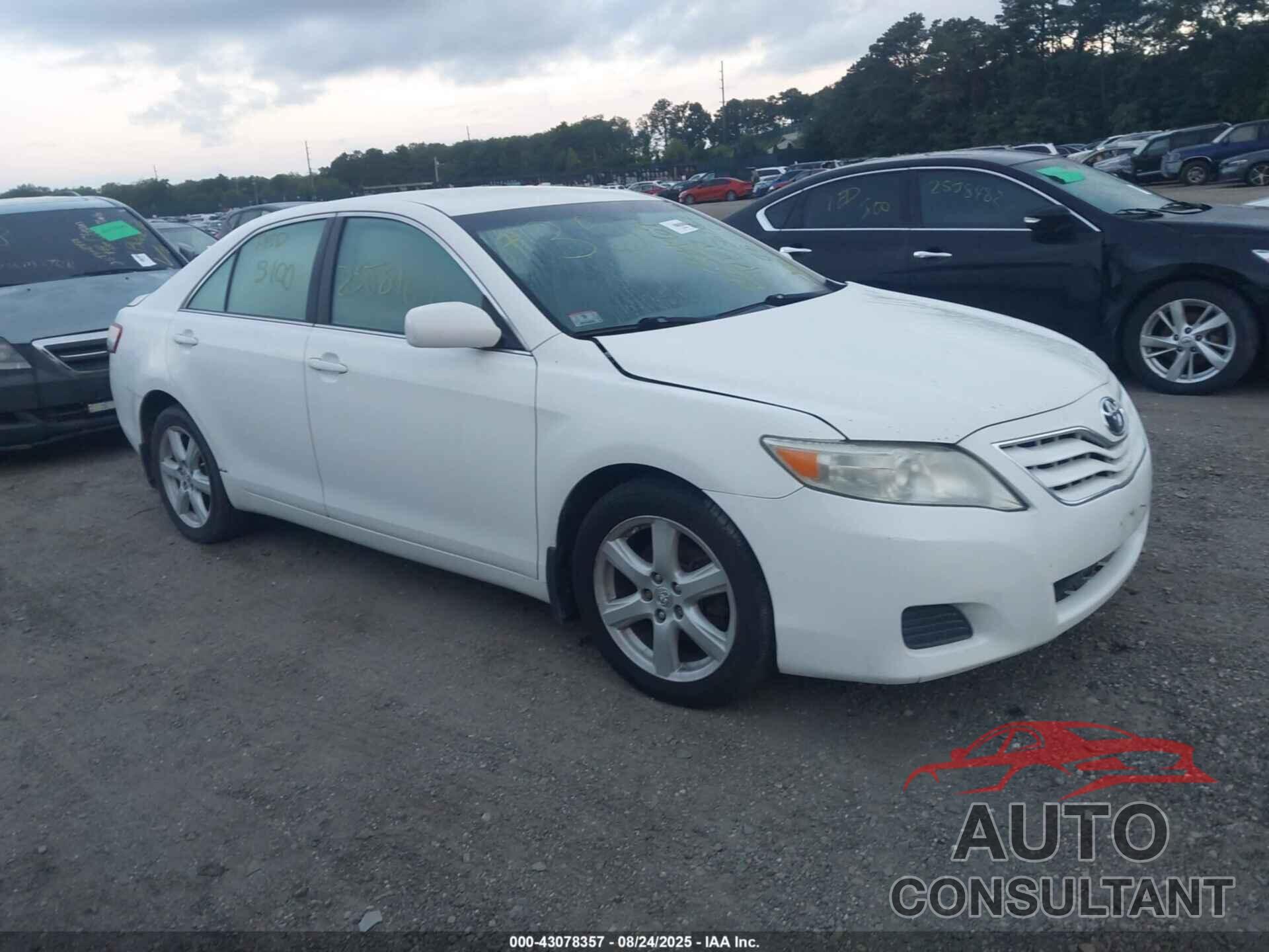 TOYOTA CAMRY 2011 - 4T1BF3EK0BU612211