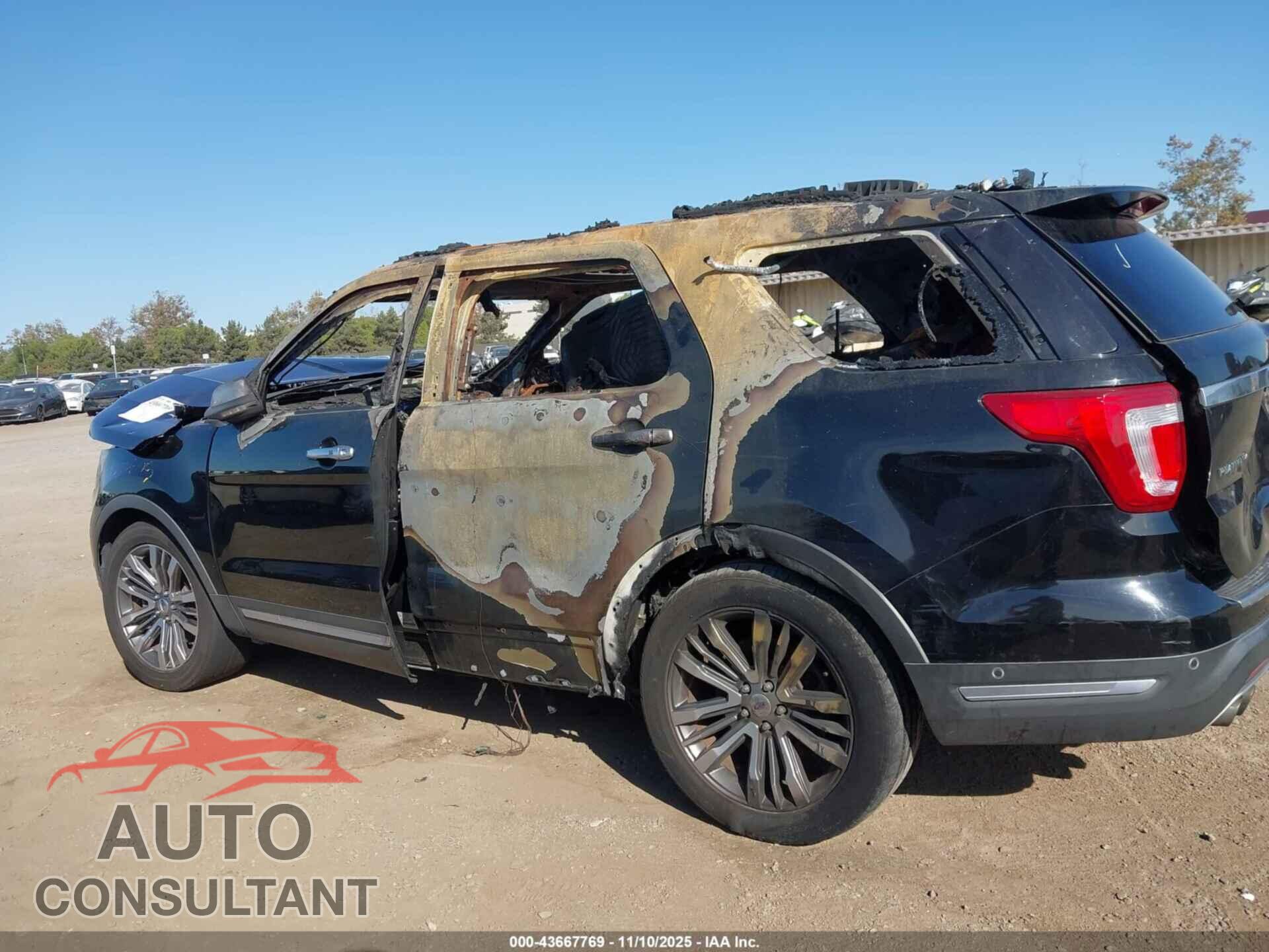 FORD EXPLORER 2018 - 1FM5K8HTXJGB56628