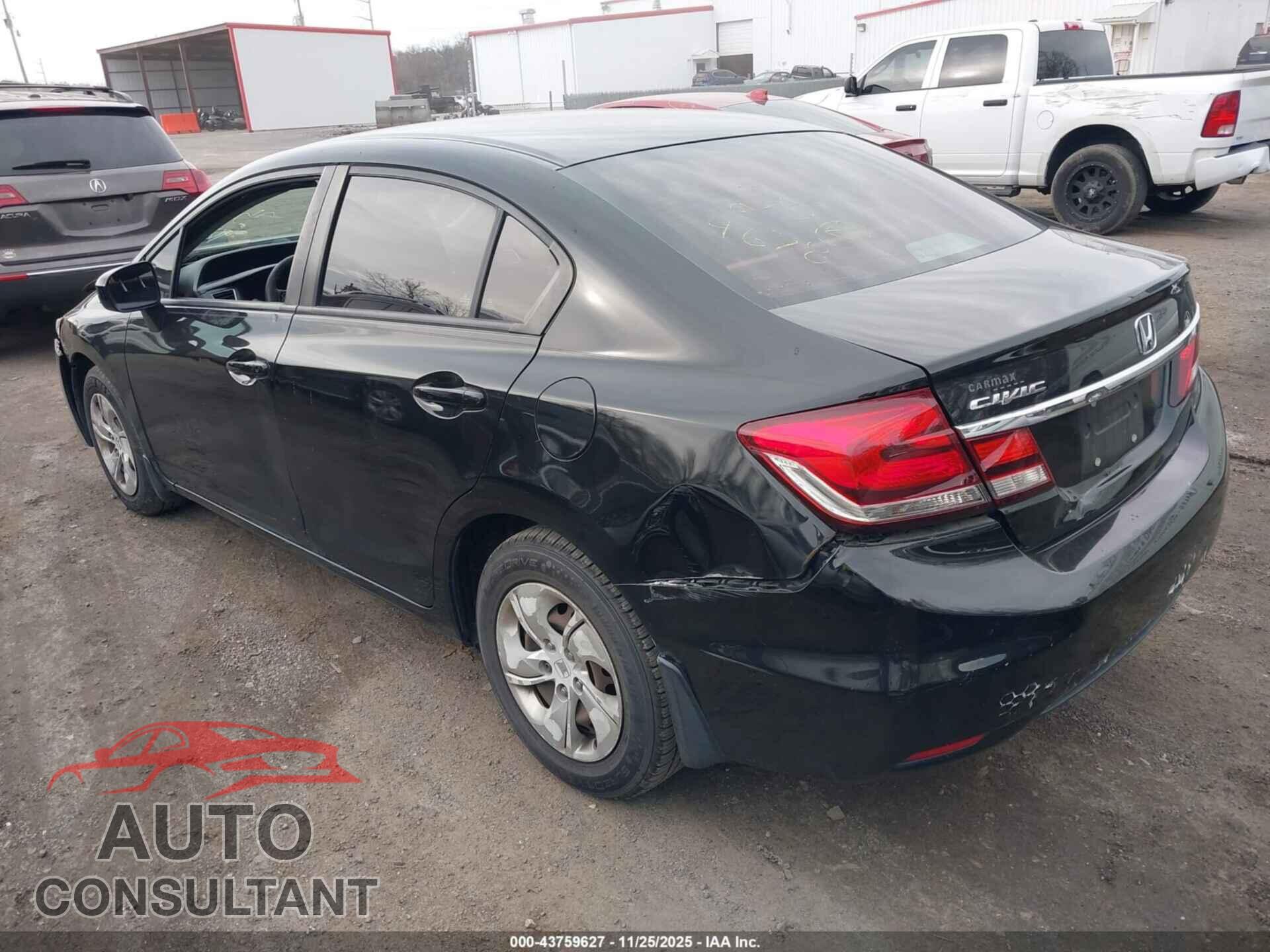 HONDA CIVIC 2014 - 2HGFB2F56EH522557