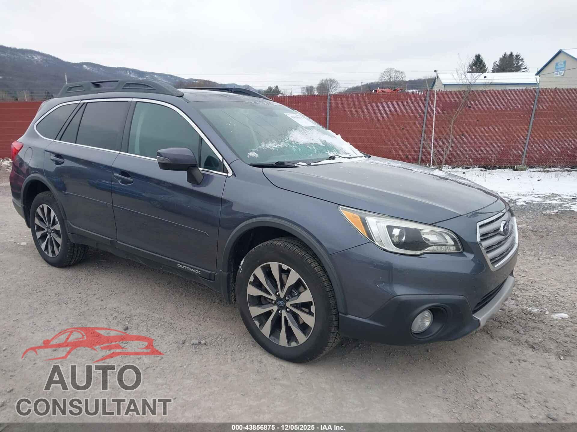 SUBARU OUTBACK 2016 - 4S4BSANC9G3246898
