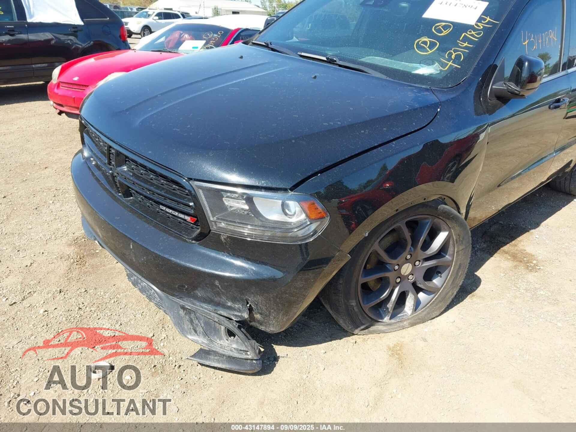 DODGE DURANGO 2017 - 1C4SDJCT9HC871093