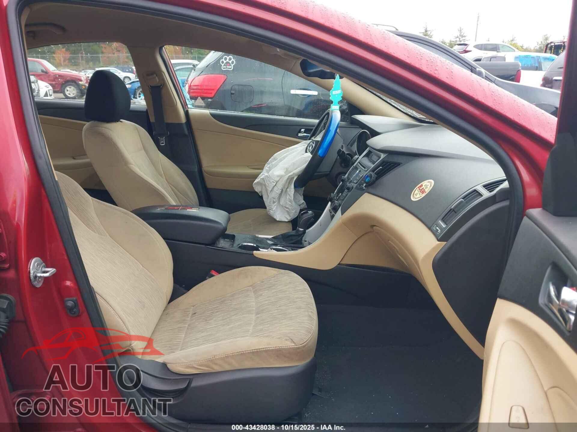 HYUNDAI SONATA 2012 - 5NPEB4ACXCH402342