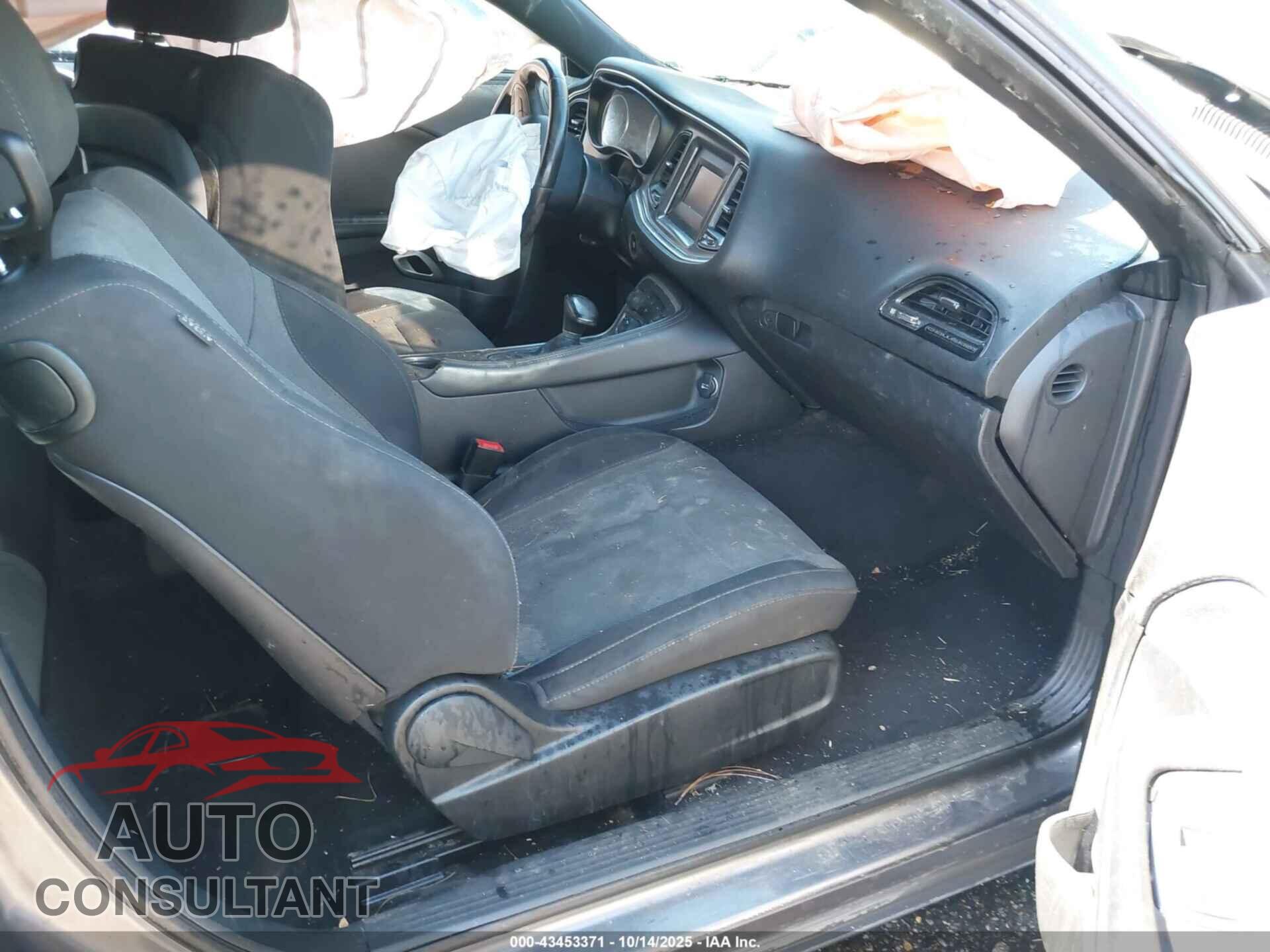 DODGE CHALLENGER 2016 - 2C3CDZAG7GH221347