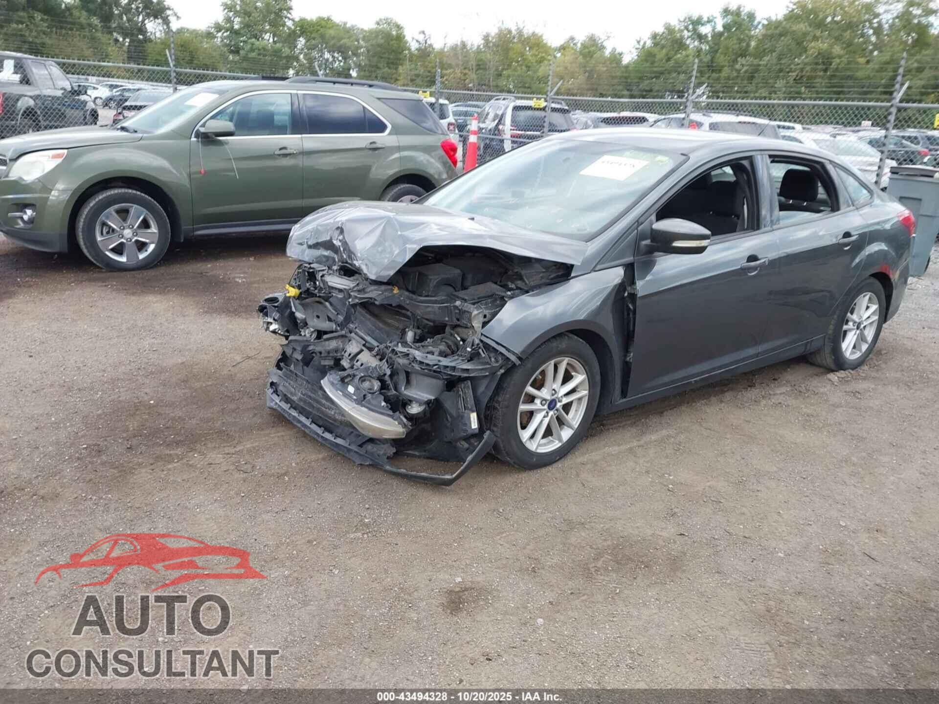 FORD FOCUS 2016 - 1FADP3F29GL379439