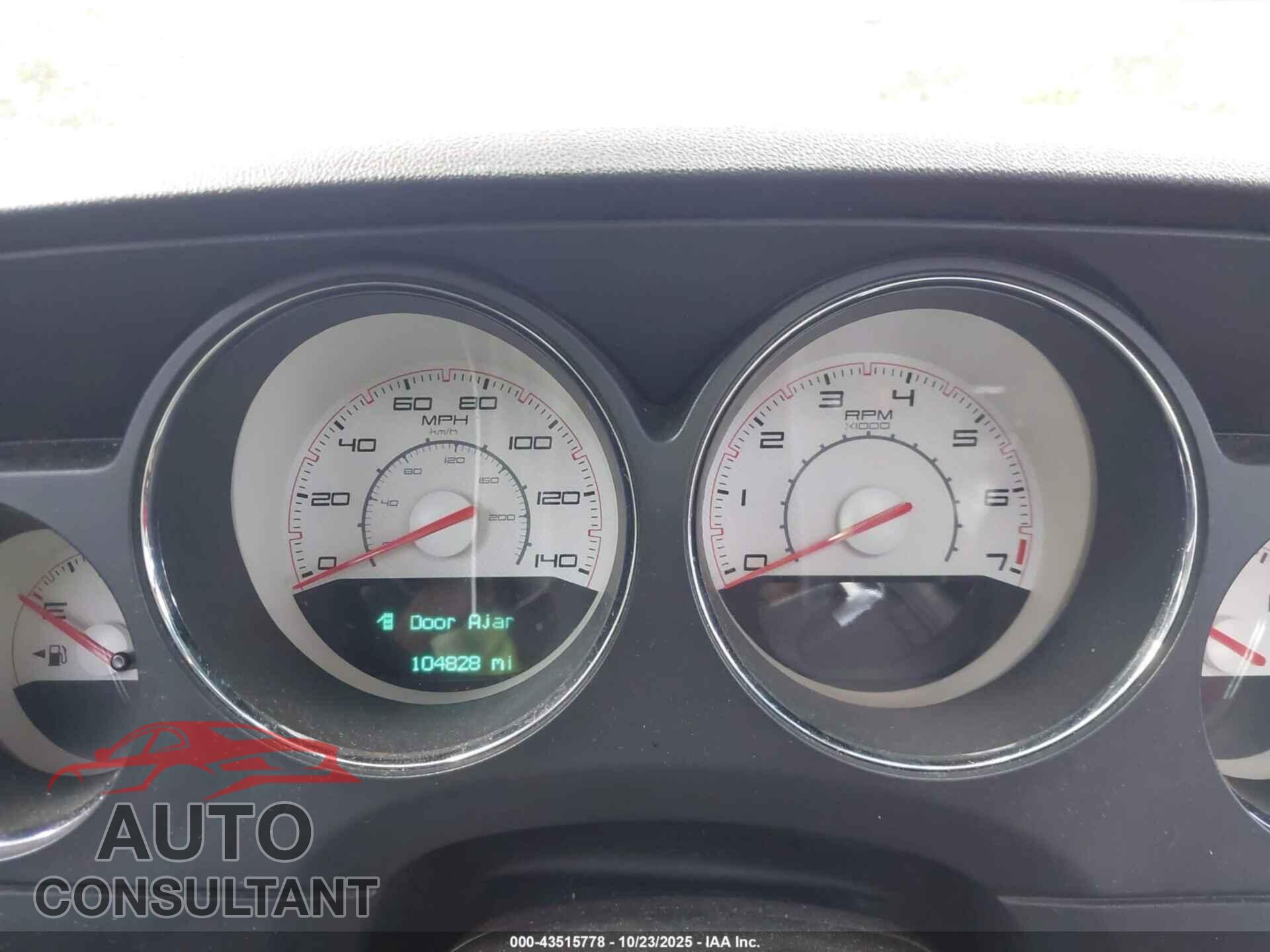 DODGE CHALLENGER 2013 - 2C3CDYAG2DH724886