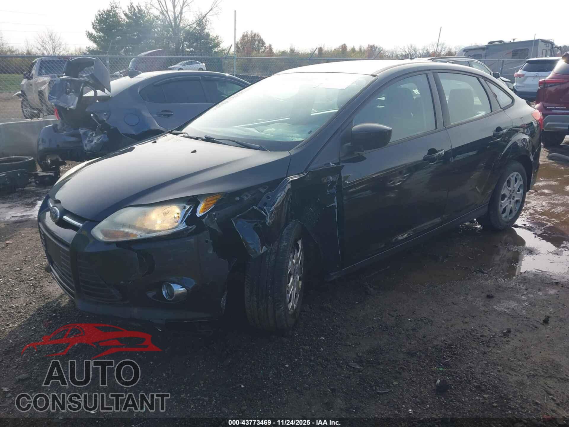 FORD FOCUS 2012 - 1FAHP3F23CL170189