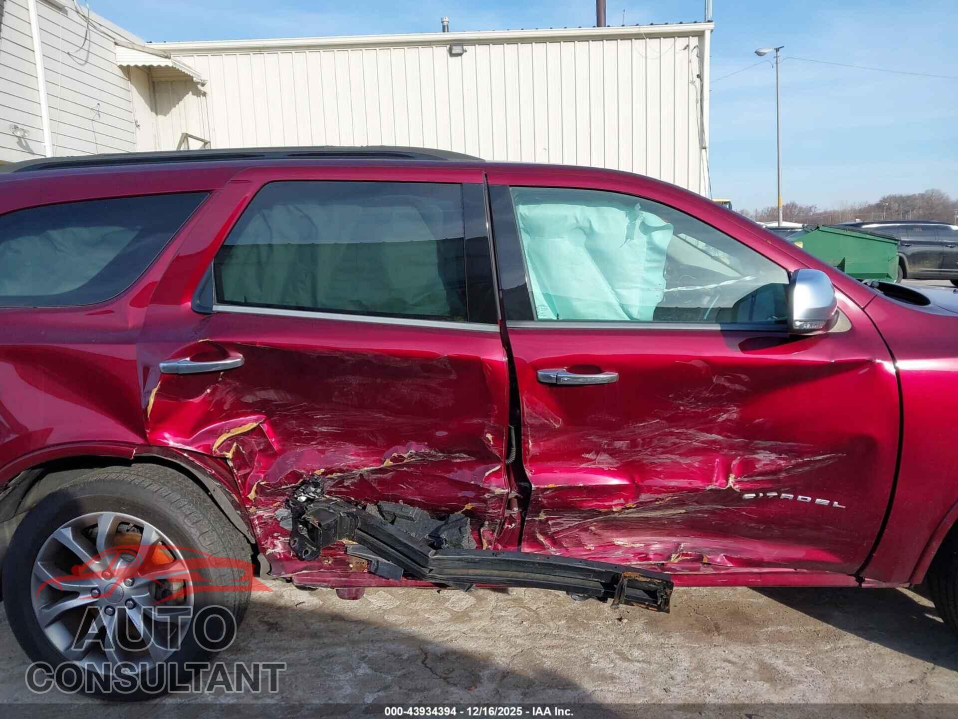 DODGE DURANGO 2017 - 1C4RDJEG3HC691641