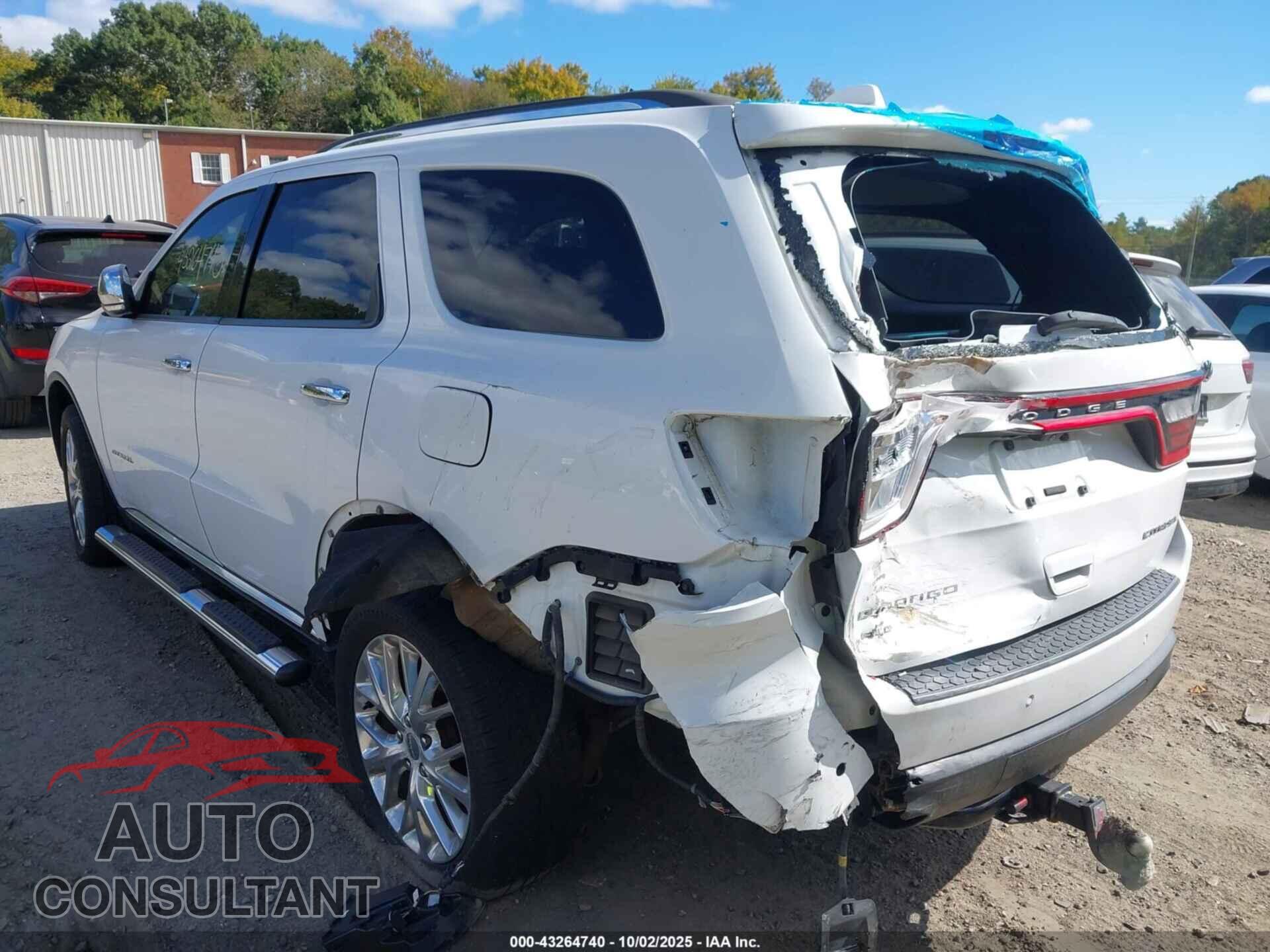 DODGE DURANGO 2015 - 1C4SDJET0FC147917