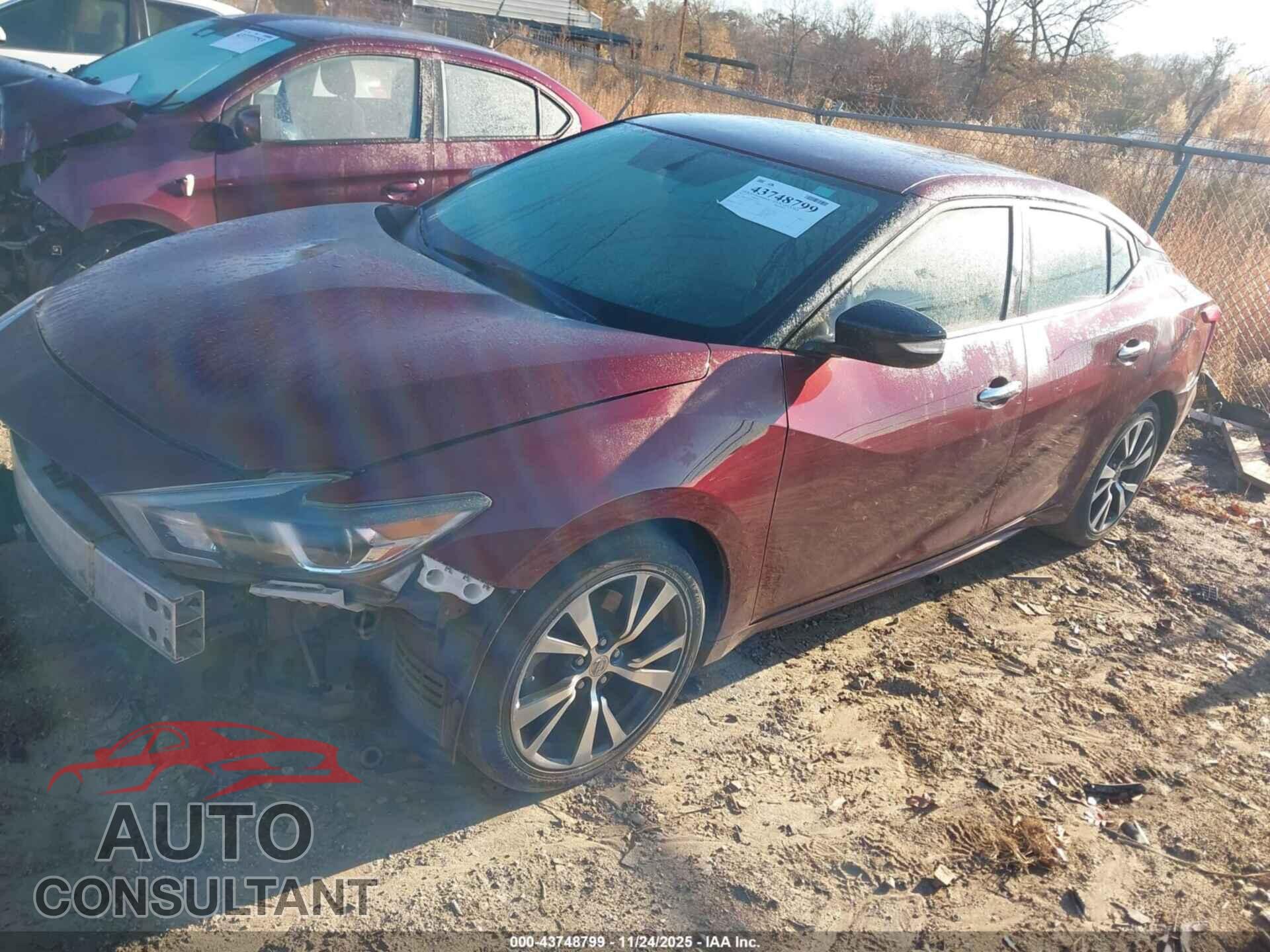 NISSAN MAXIMA 2017 - 1N4AA6AP1HC377677