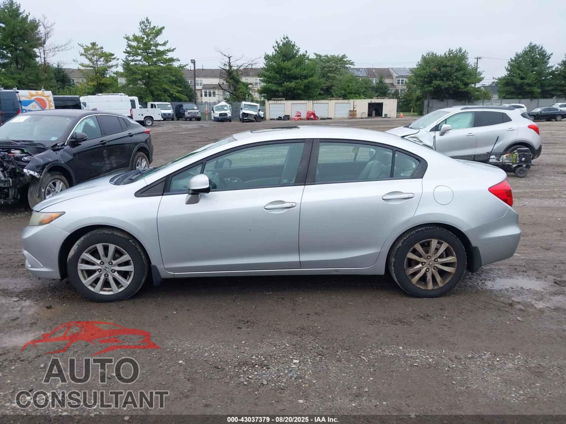 HONDA CIVIC 2012 - 2HGFB2F8XCH312406