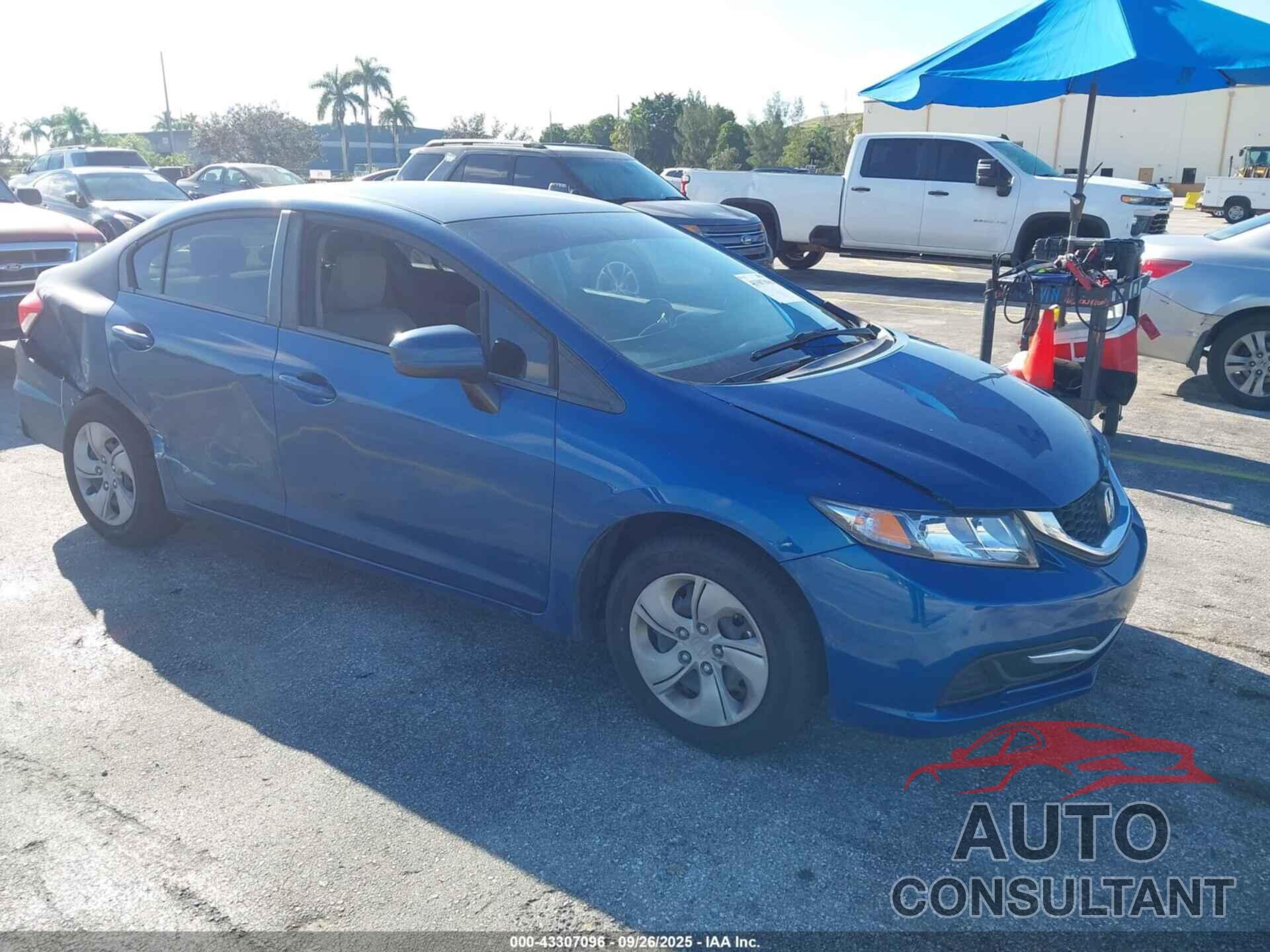 HONDA CIVIC 2014 - 2HGFB2F52EH527240