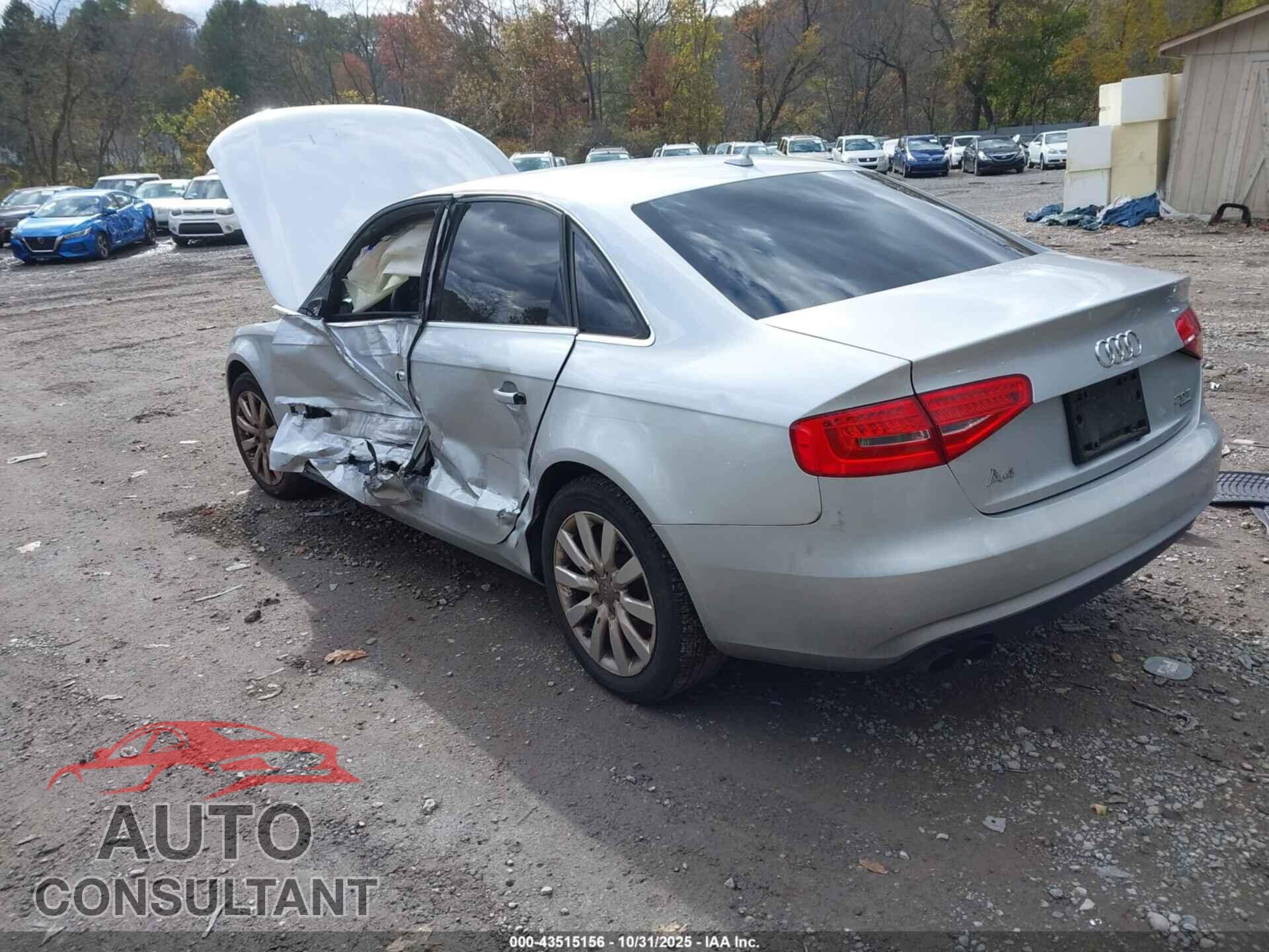 AUDI A4 2013 - WAUBFAFL7DN043920