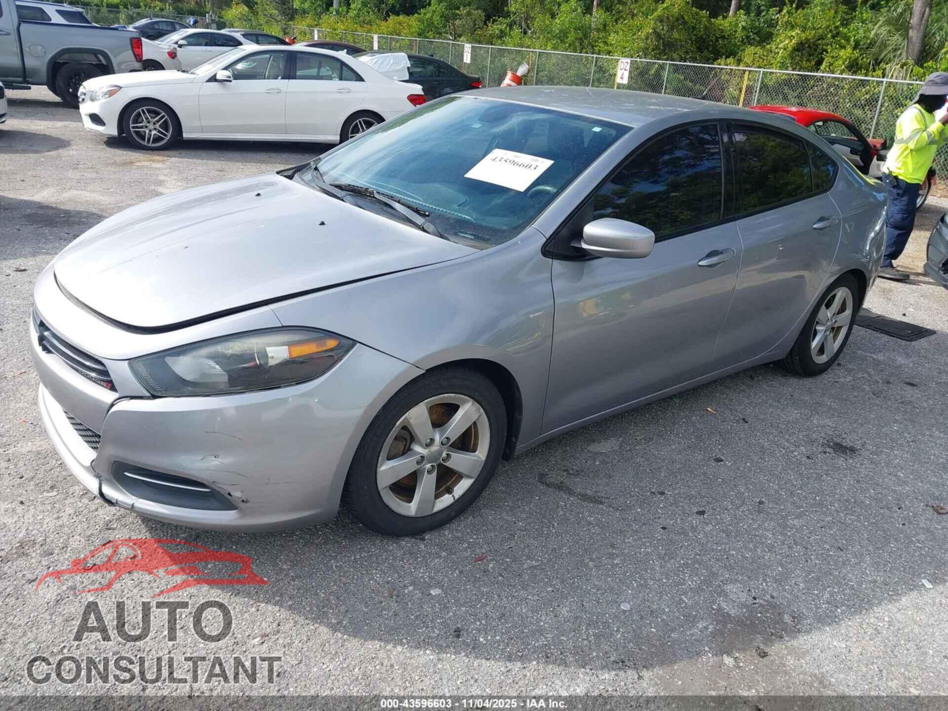 DODGE DART 2015 - 1C3CDFBB4FD238510