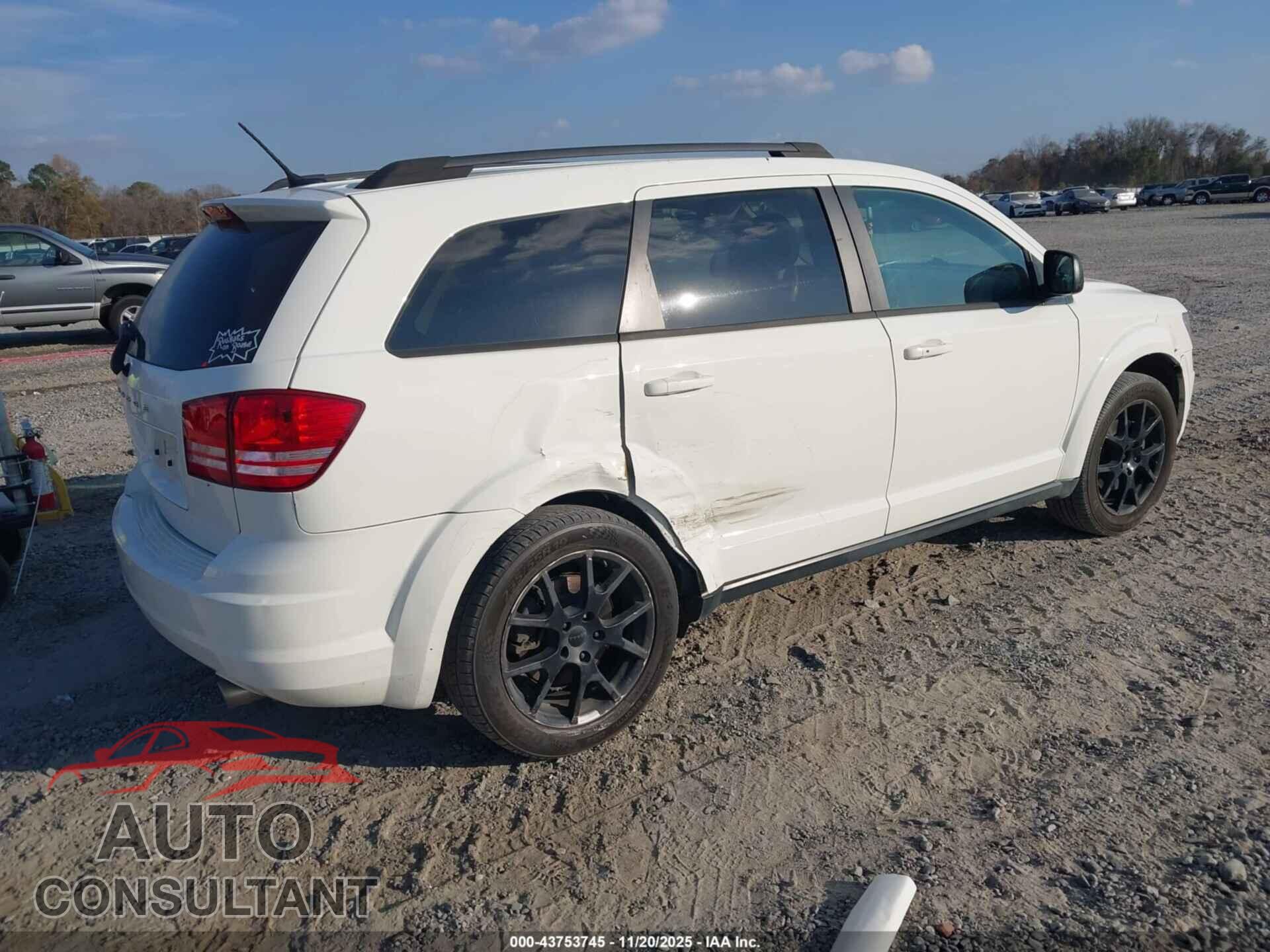 DODGE JOURNEY 2017 - 3C4PDCAB7HT538214