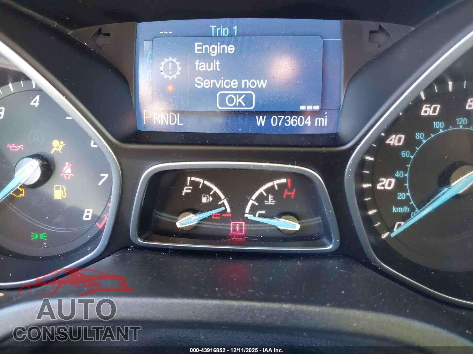FORD FOCUS 2014 - 1FADP3E23EL432523