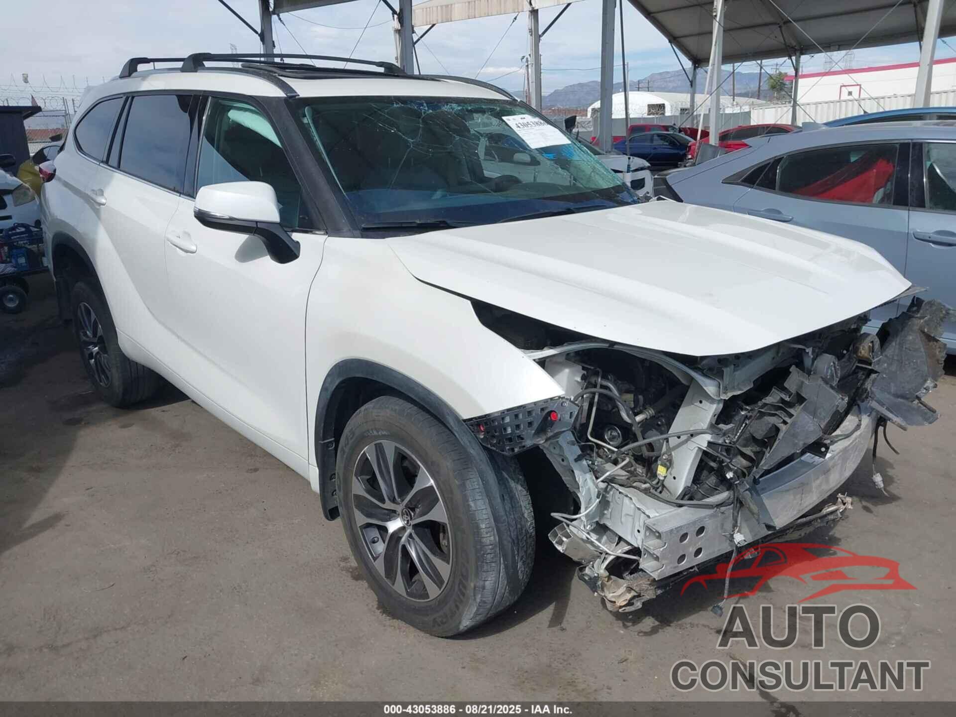 TOYOTA HIGHLANDER 2021 - 5TDGZRBHXMS530751