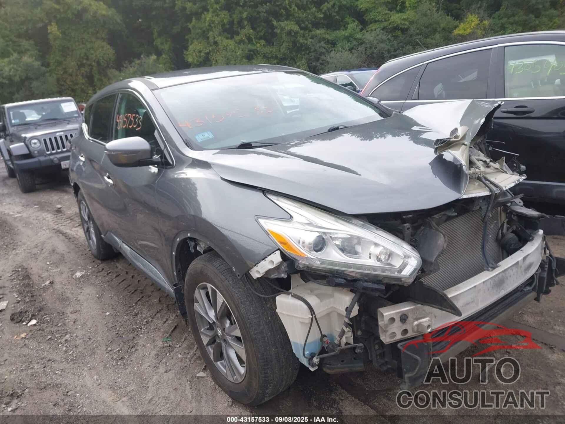 NISSAN MURANO 2017 - 5N1AZ2MH3HN202749
