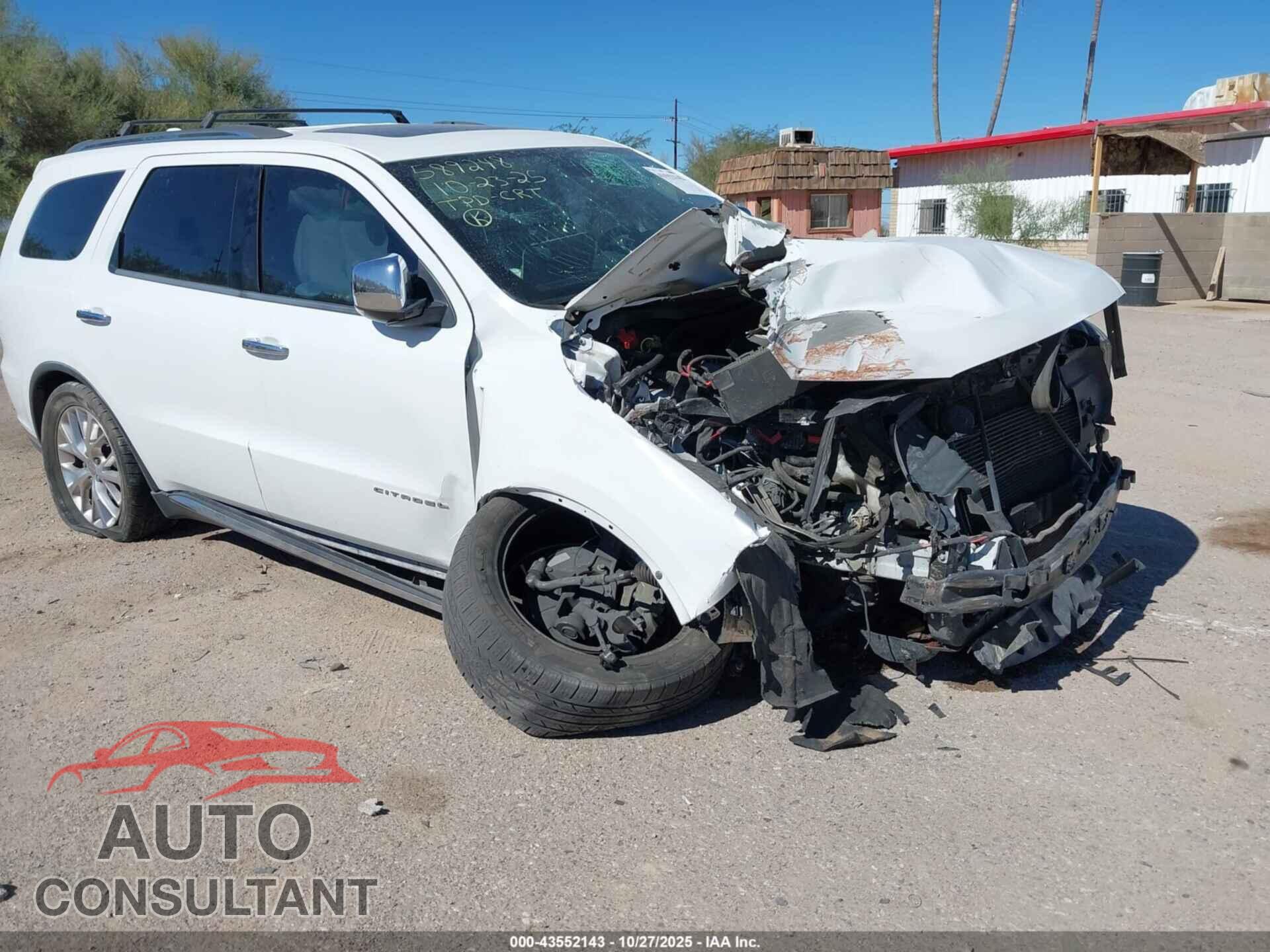 DODGE DURANGO 2015 - 1C4RDHEG6FC127634