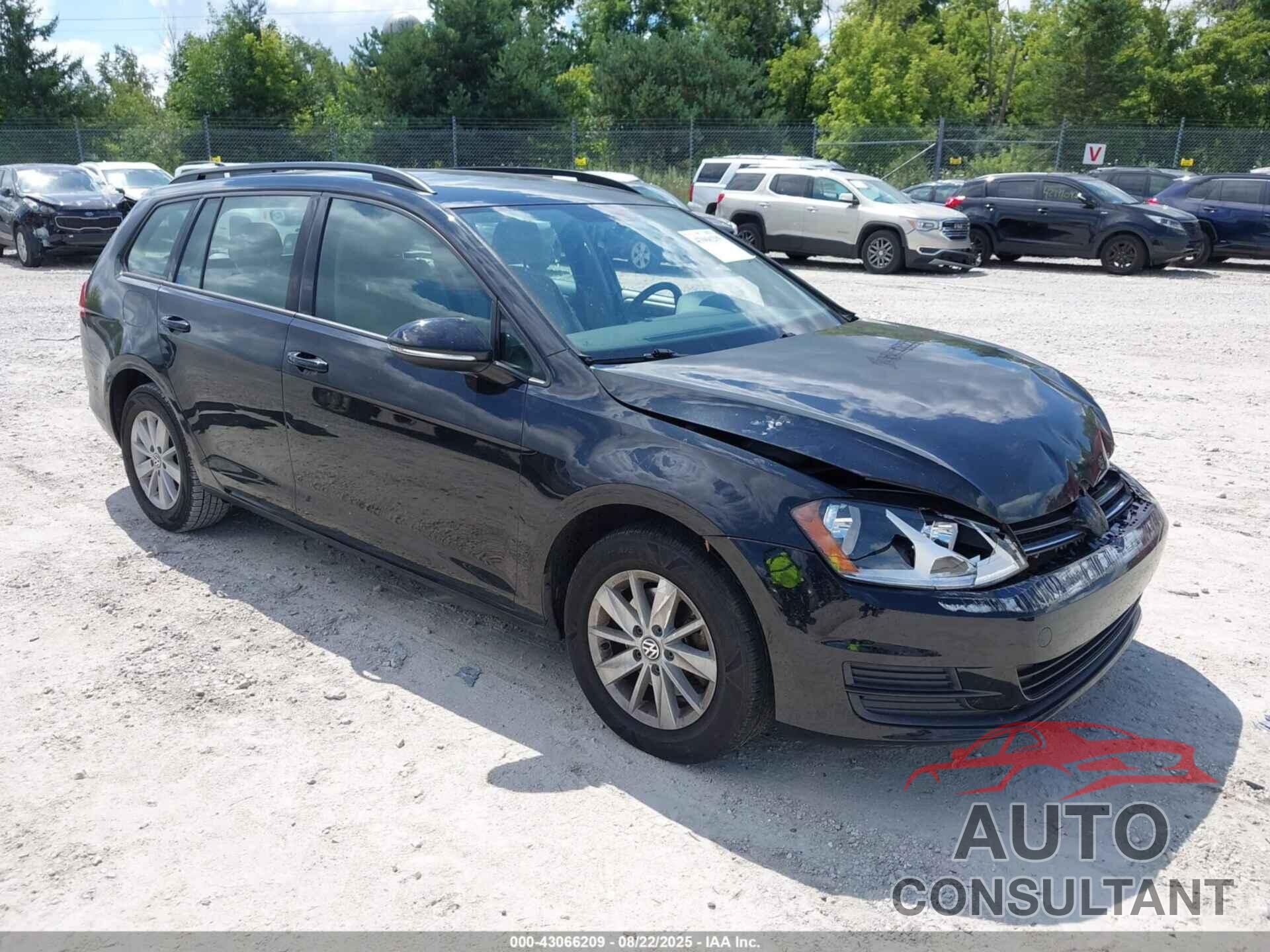VOLKSWAGEN GOLF SPORTWAGEN 2016 - 3VWC17AU2GM511279