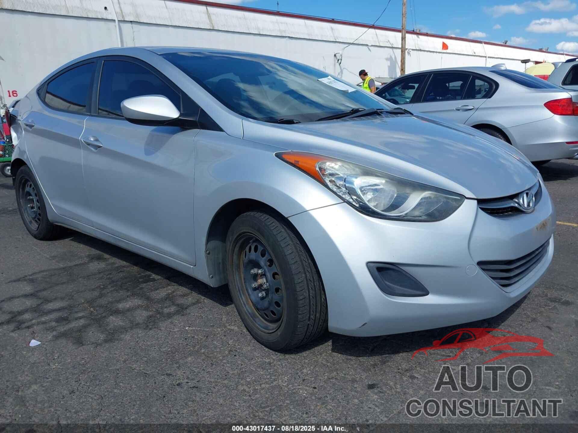 HYUNDAI ELANTRA 2013 - 5NPDH4AEXDH160231