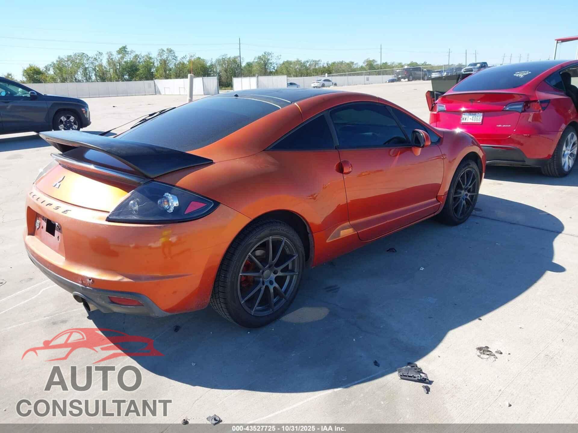 MITSUBISHI ECLIPSE 2012 - 4A31K5DF3CE001772