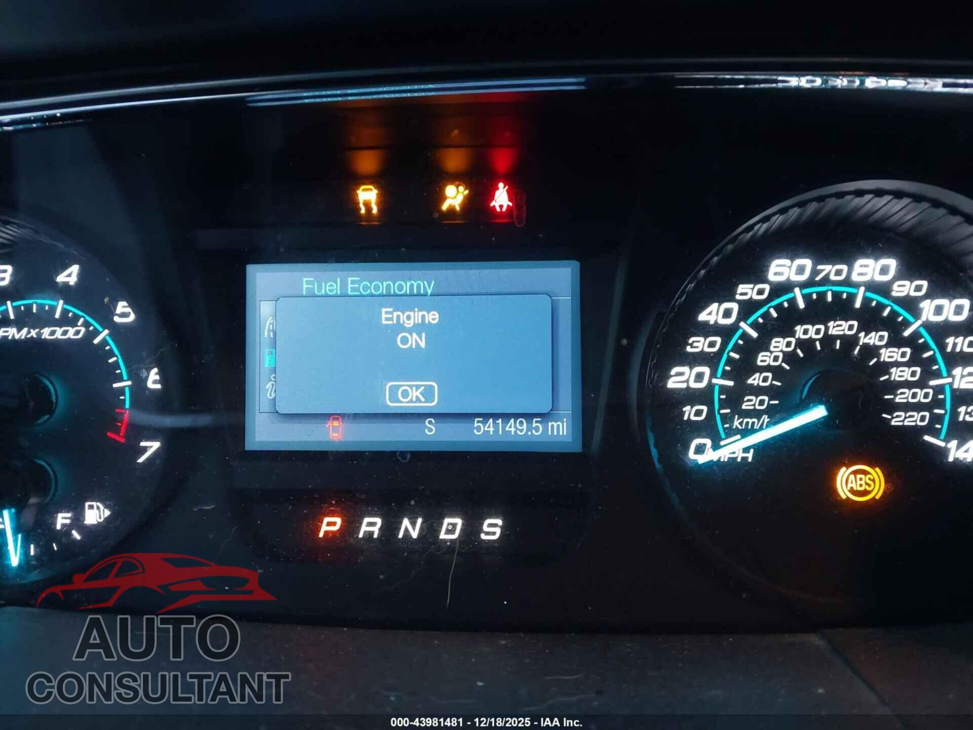FORD TAURUS 2015 - 1FAHP2H89FG175437