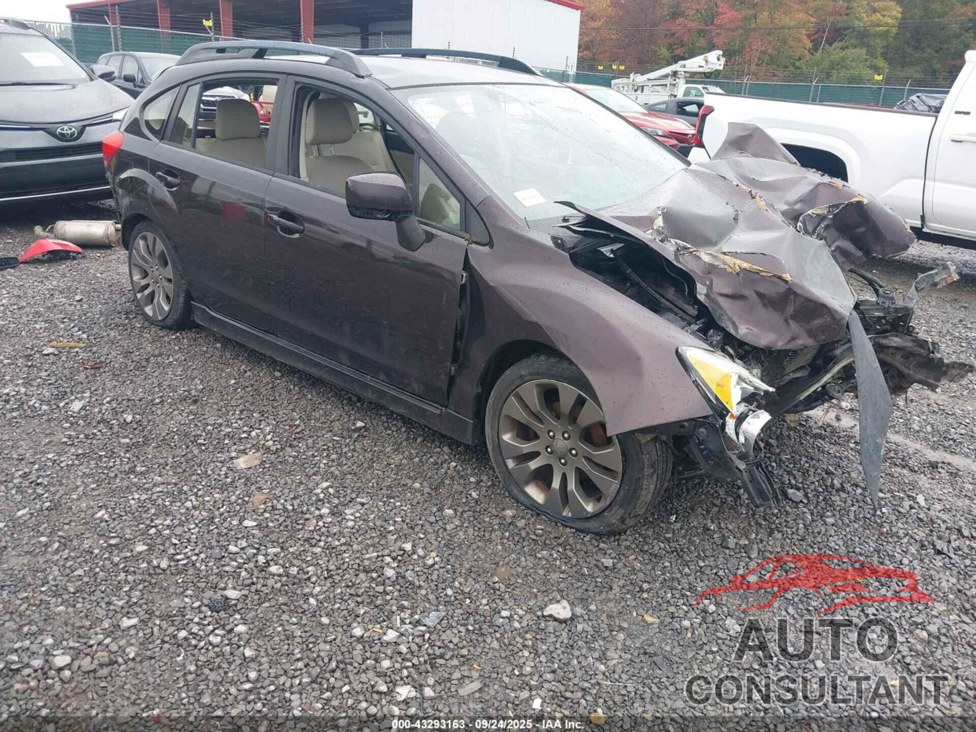 SUBARU IMPREZA 2013 - JF1GPAR63D2842631